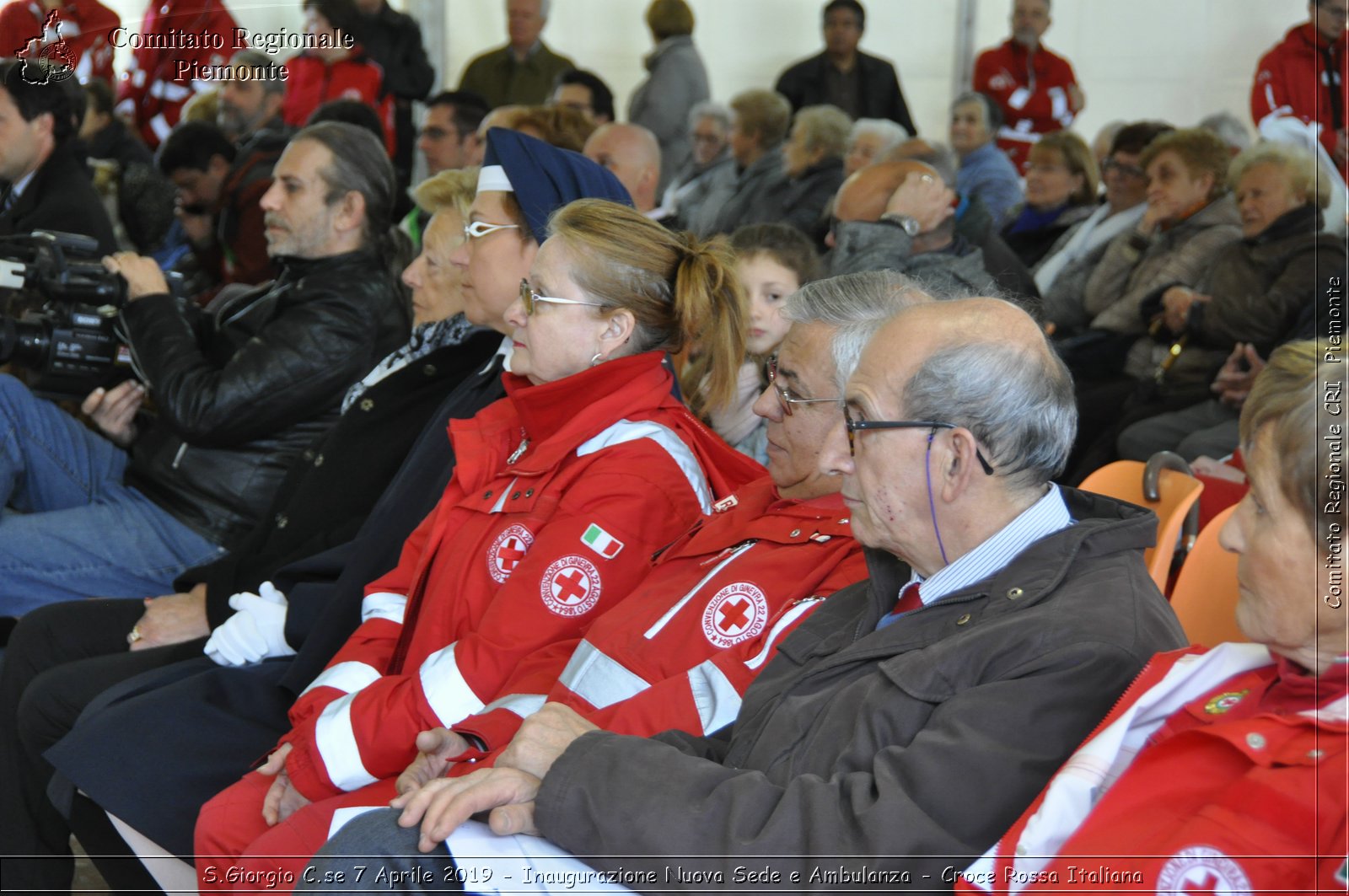 S.Giorgio C.se 7 Aprile 2019 - Inaugurazione Nuova Sede e Ambulanza - Croce Rossa Italiana - Comitato Regionale del Piemonte