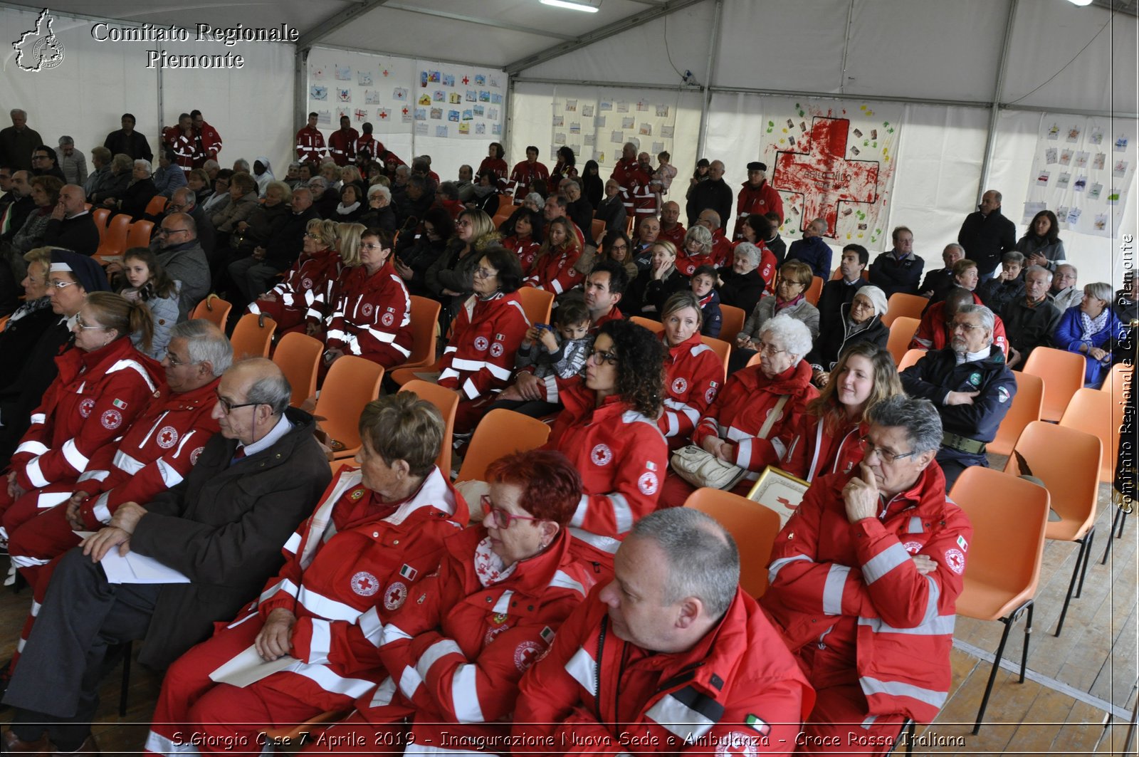 S.Giorgio C.se 7 Aprile 2019 - Inaugurazione Nuova Sede e Ambulanza - Croce Rossa Italiana - Comitato Regionale del Piemonte