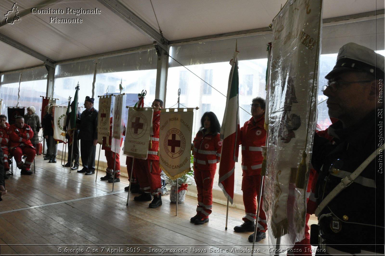 S.Giorgio C.se 7 Aprile 2019 - Inaugurazione Nuova Sede e Ambulanza - Croce Rossa Italiana - Comitato Regionale del Piemonte