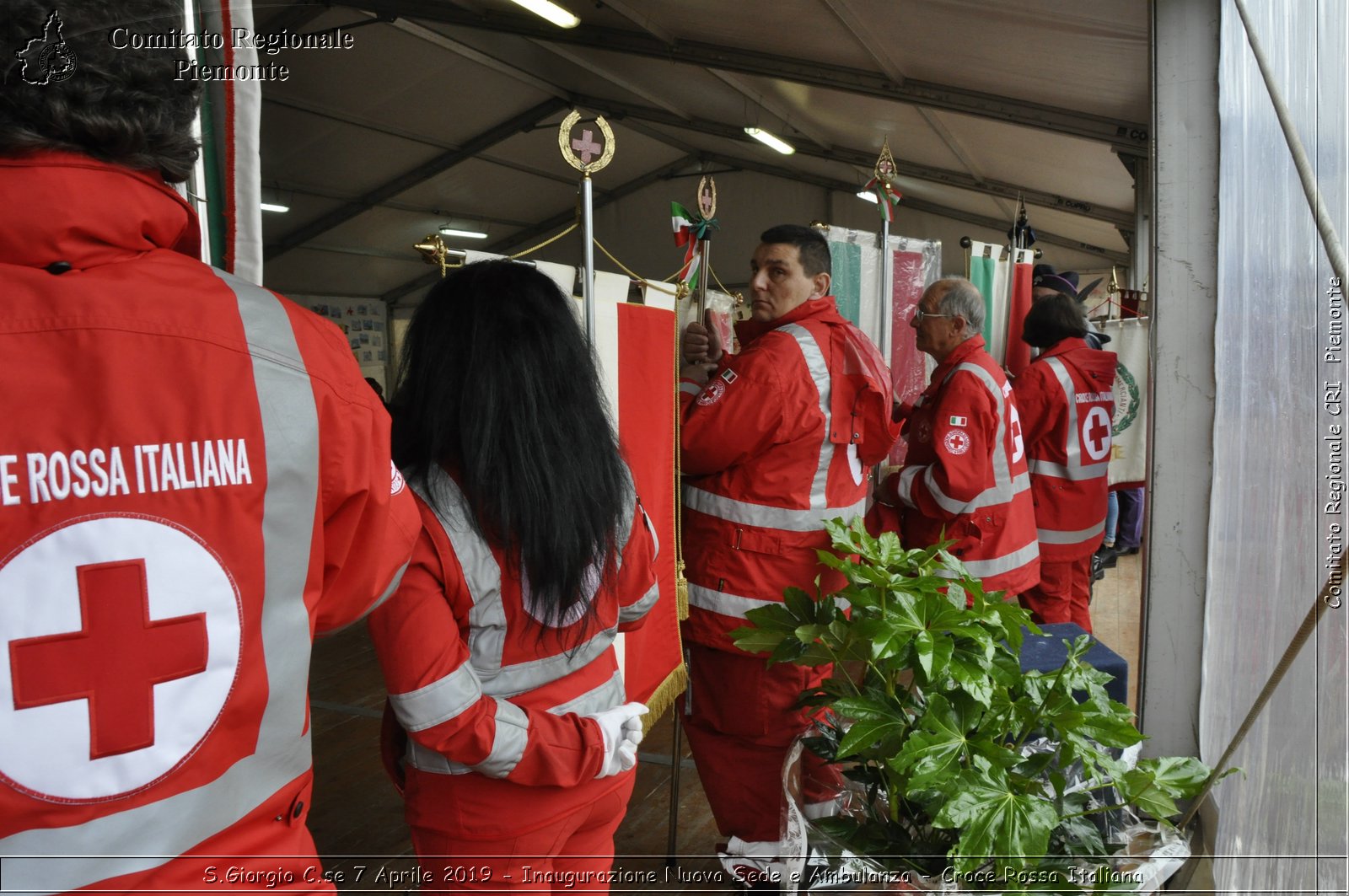 S.Giorgio C.se 7 Aprile 2019 - Inaugurazione Nuova Sede e Ambulanza - Croce Rossa Italiana - Comitato Regionale del Piemonte