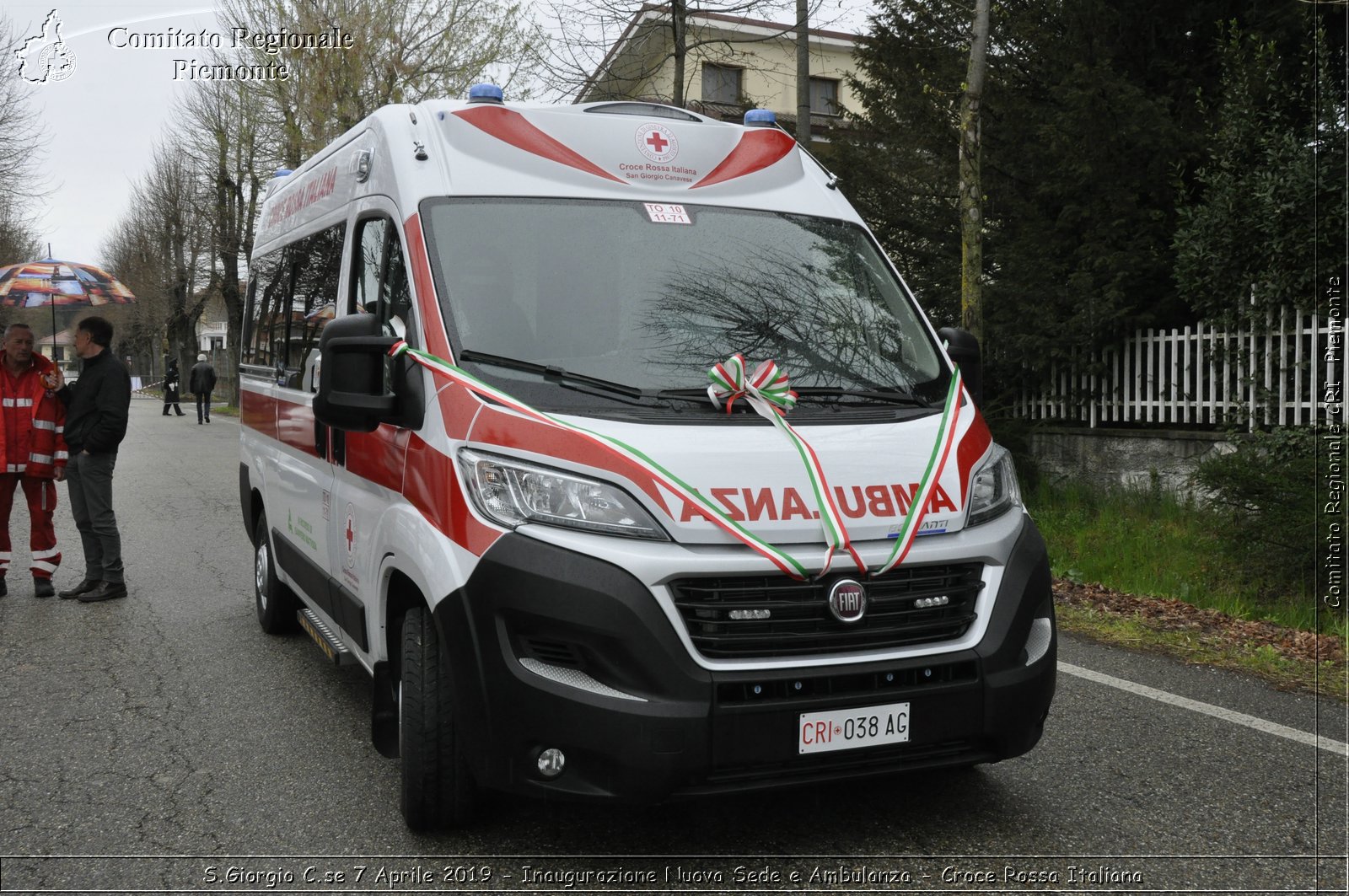 S.Giorgio C.se 7 Aprile 2019 - Inaugurazione Nuova Sede e Ambulanza - Croce Rossa Italiana - Comitato Regionale del Piemonte