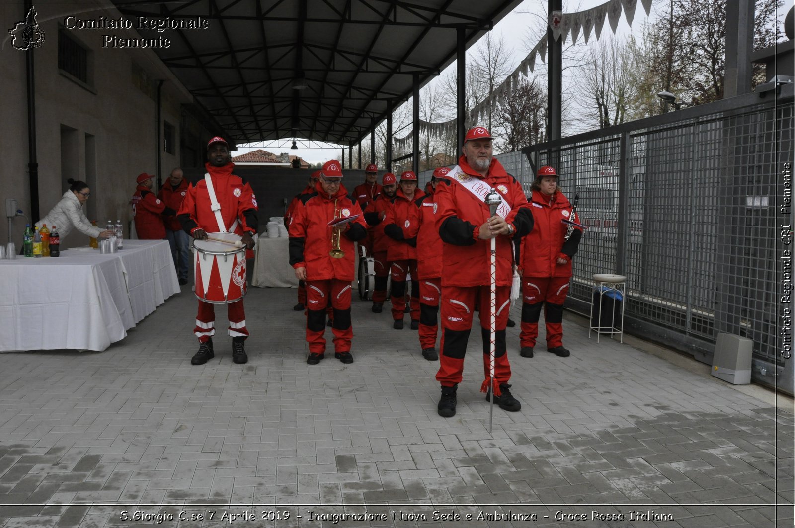 S.Giorgio C.se 7 Aprile 2019 - Inaugurazione Nuova Sede e Ambulanza - Croce Rossa Italiana - Comitato Regionale del Piemonte