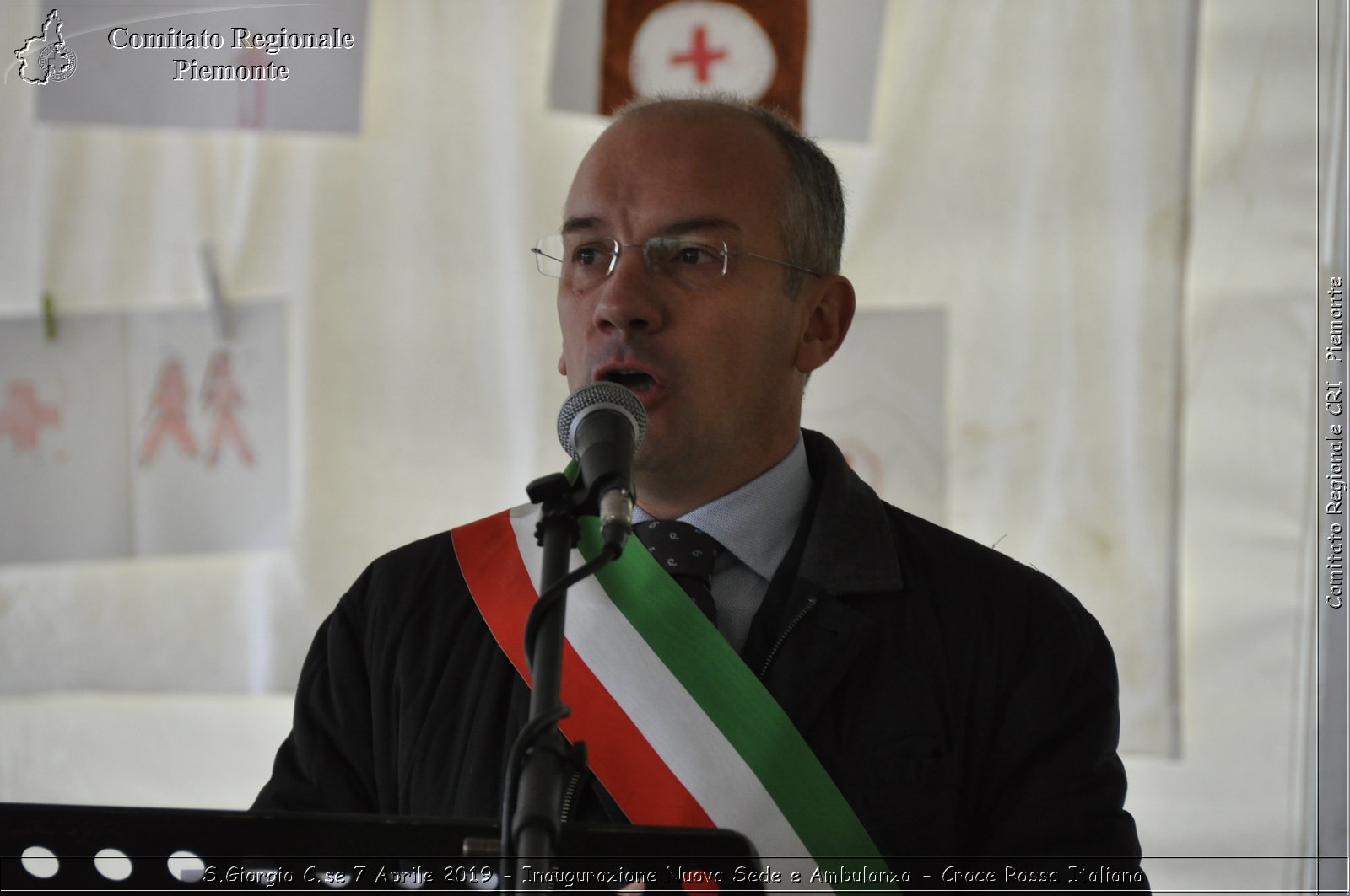 S.Giorgio C.se 7 Aprile 2019 - Inaugurazione Nuova Sede e Ambulanza - Croce Rossa Italiana - Comitato Regionale del Piemonte