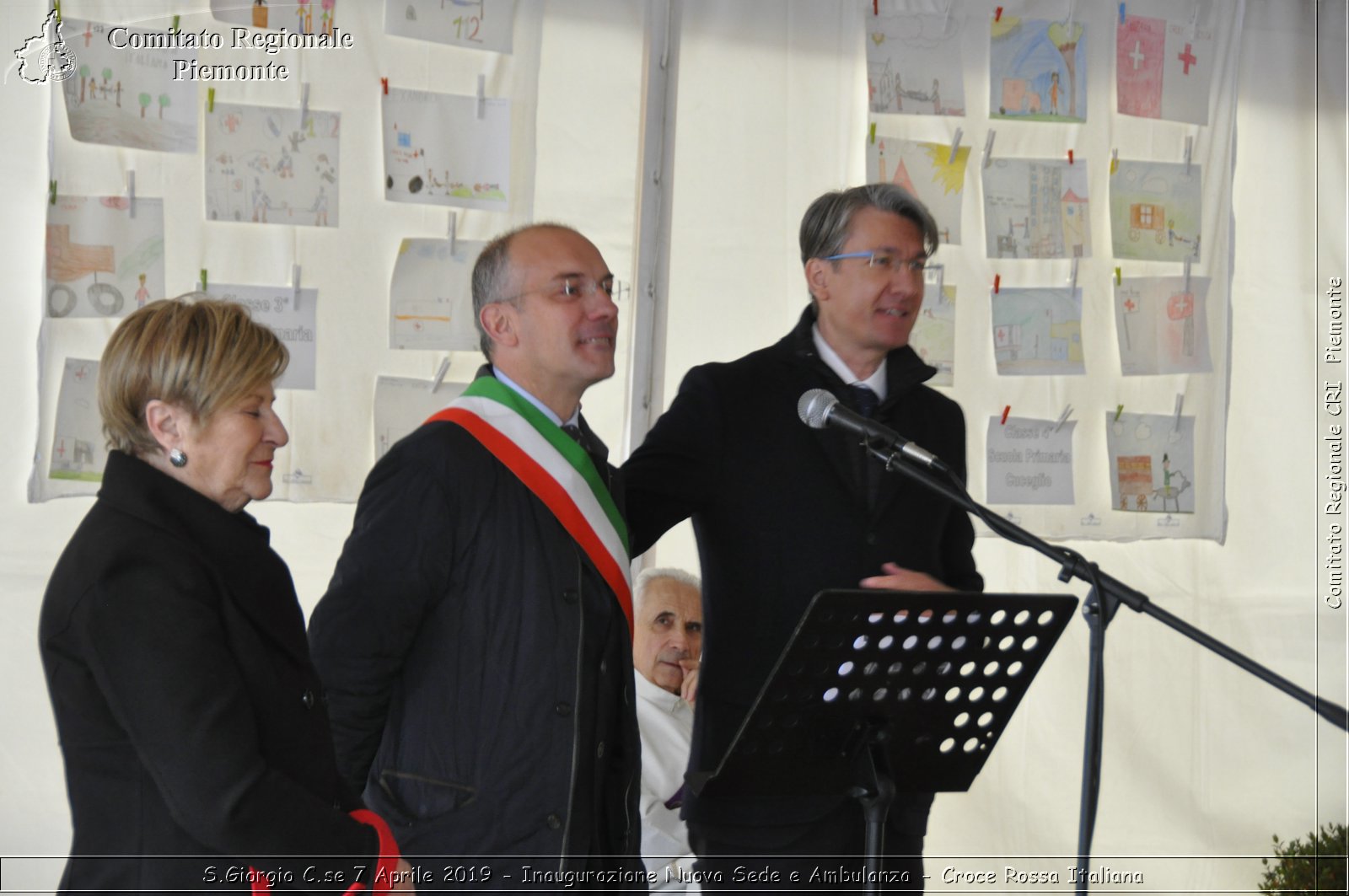 S.Giorgio C.se 7 Aprile 2019 - Inaugurazione Nuova Sede e Ambulanza - Croce Rossa Italiana - Comitato Regionale del Piemonte