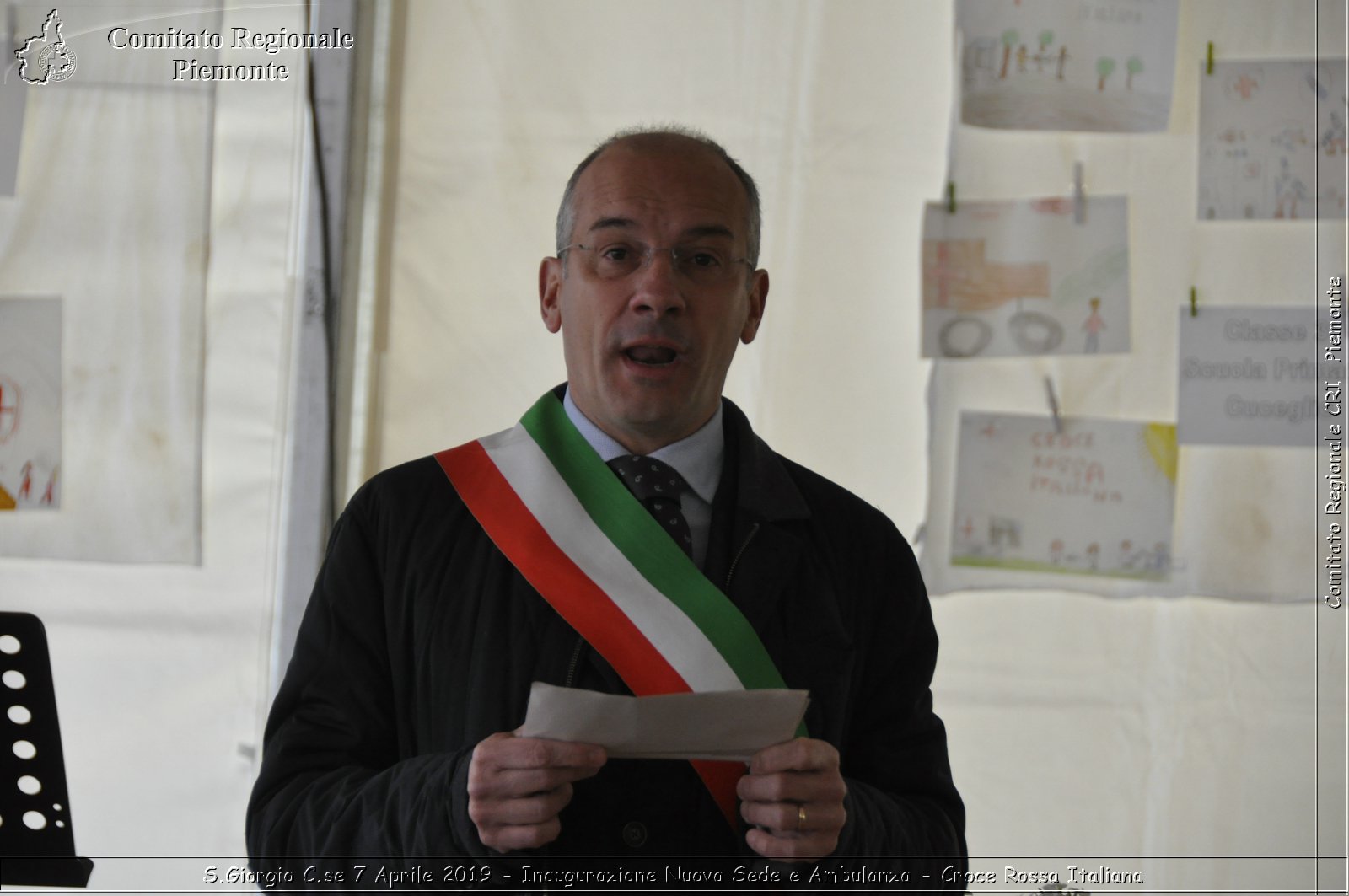 S.Giorgio C.se 7 Aprile 2019 - Inaugurazione Nuova Sede e Ambulanza - Croce Rossa Italiana - Comitato Regionale del Piemonte