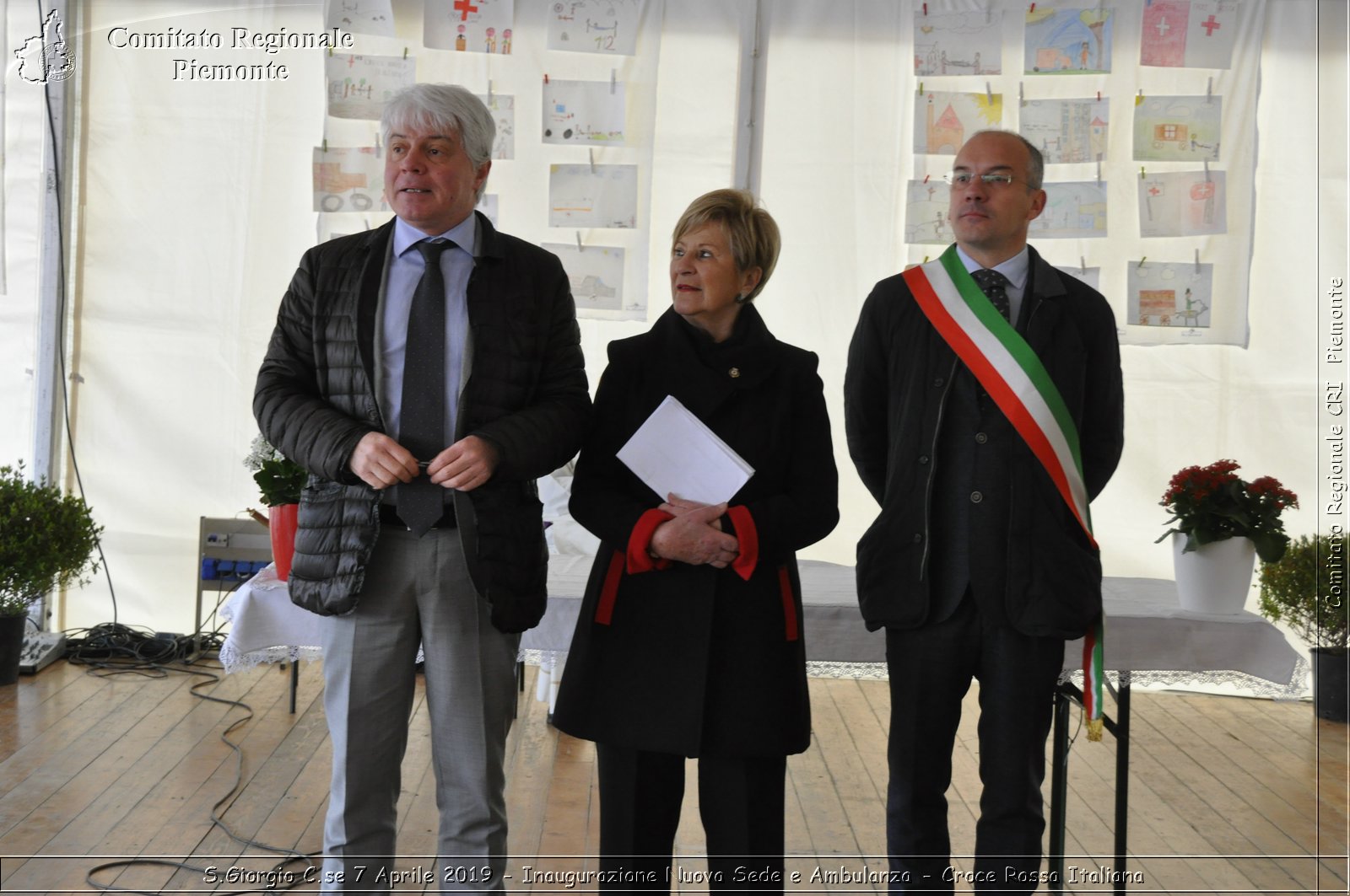 S.Giorgio C.se 7 Aprile 2019 - Inaugurazione Nuova Sede e Ambulanza - Croce Rossa Italiana - Comitato Regionale del Piemonte