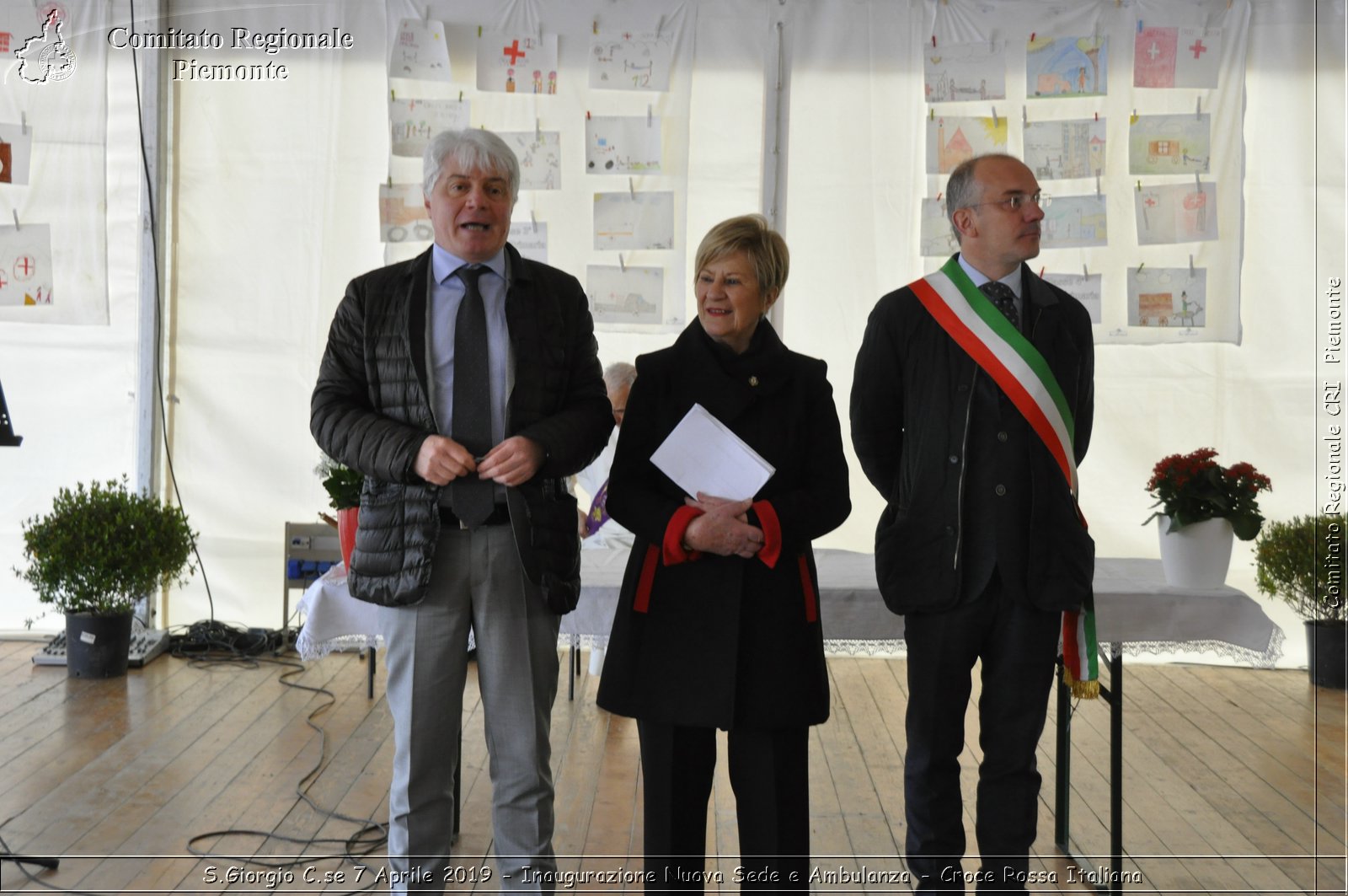 S.Giorgio C.se 7 Aprile 2019 - Inaugurazione Nuova Sede e Ambulanza - Croce Rossa Italiana - Comitato Regionale del Piemonte