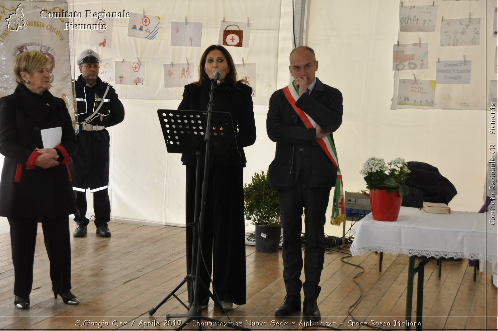 S.Giorgio C.se 7 Aprile 2019 - Inaugurazione Nuova Sede e Ambulanza - Croce Rossa Italiana - Comitato Regionale del Piemonte