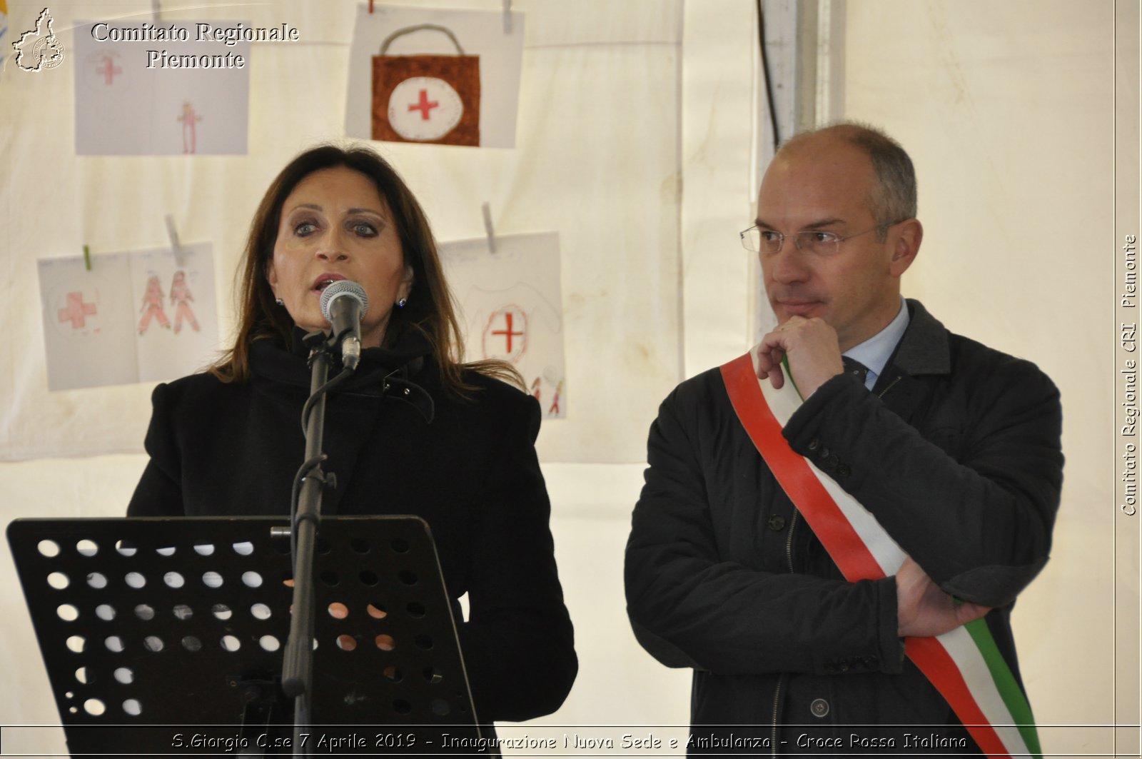 S.Giorgio C.se 7 Aprile 2019 - Inaugurazione Nuova Sede e Ambulanza - Croce Rossa Italiana - Comitato Regionale del Piemonte