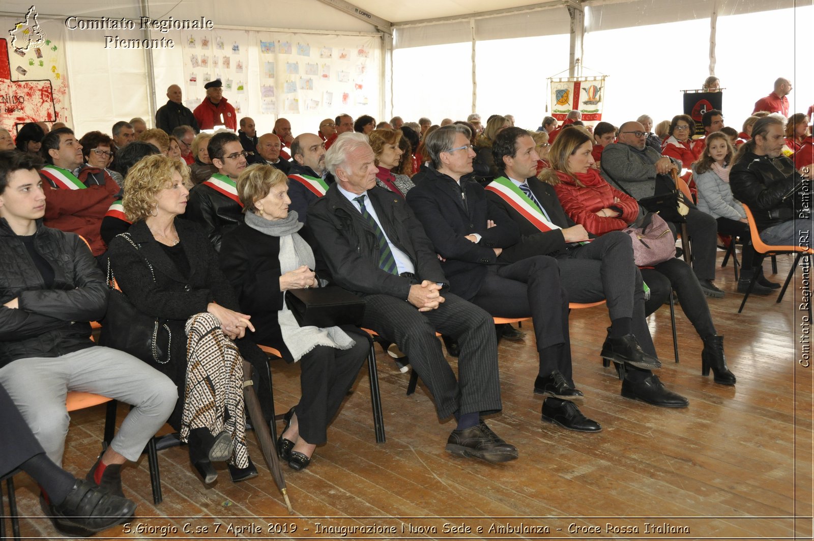 S.Giorgio C.se 7 Aprile 2019 - Inaugurazione Nuova Sede e Ambulanza - Croce Rossa Italiana - Comitato Regionale del Piemonte