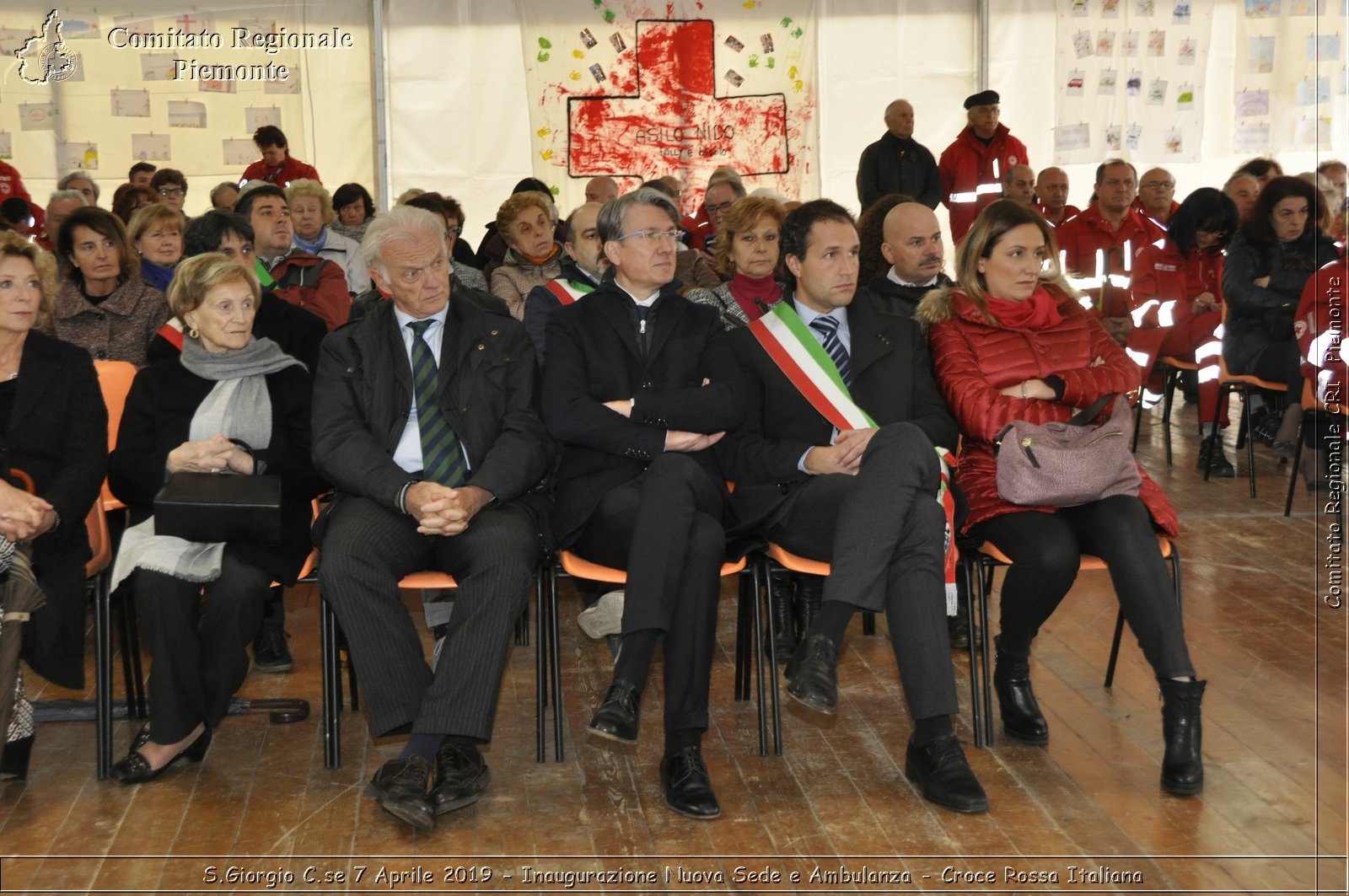 S.Giorgio C.se 7 Aprile 2019 - Inaugurazione Nuova Sede e Ambulanza - Croce Rossa Italiana - Comitato Regionale del Piemonte