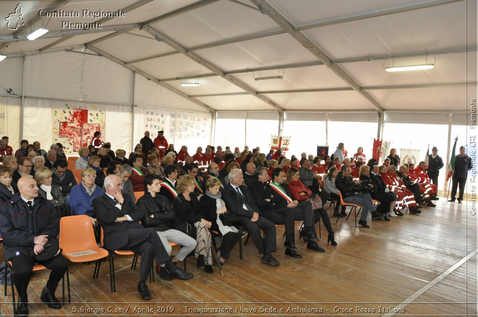 S.Giorgio C.se 7 Aprile 2019 - Inaugurazione Nuova Sede e Ambulanza - Croce Rossa Italiana - Comitato Regionale del Piemonte