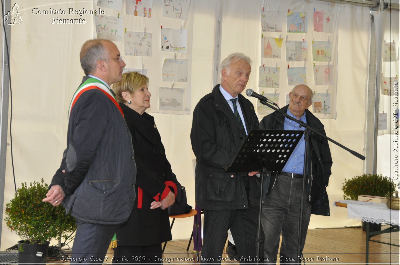 S.Giorgio C.se 7 Aprile 2019 - Inaugurazione Nuova Sede e Ambulanza - Croce Rossa Italiana - Comitato Regionale del Piemonte