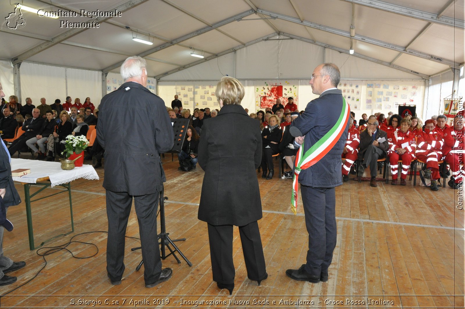 S.Giorgio C.se 7 Aprile 2019 - Inaugurazione Nuova Sede e Ambulanza - Croce Rossa Italiana - Comitato Regionale del Piemonte