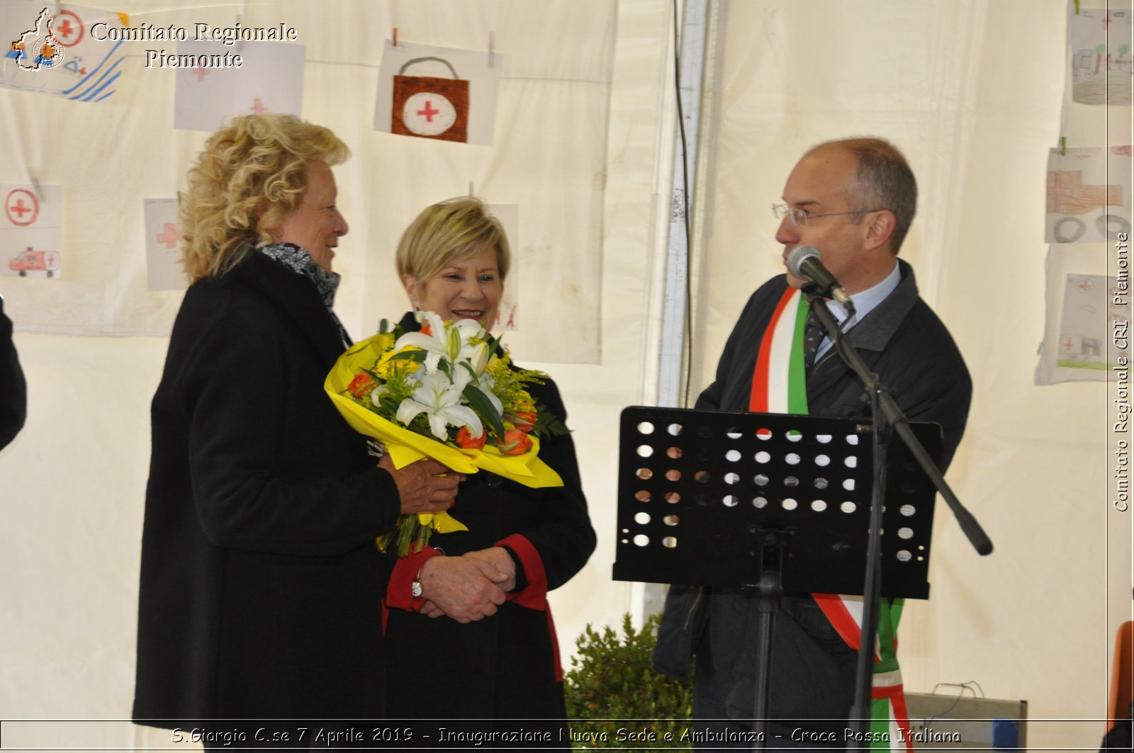 S.Giorgio C.se 7 Aprile 2019 - Inaugurazione Nuova Sede e Ambulanza - Croce Rossa Italiana - Comitato Regionale del Piemonte