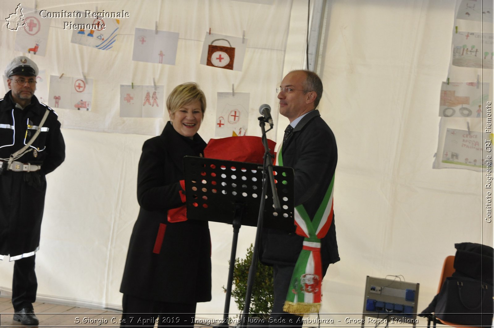 S.Giorgio C.se 7 Aprile 2019 - Inaugurazione Nuova Sede e Ambulanza - Croce Rossa Italiana - Comitato Regionale del Piemonte