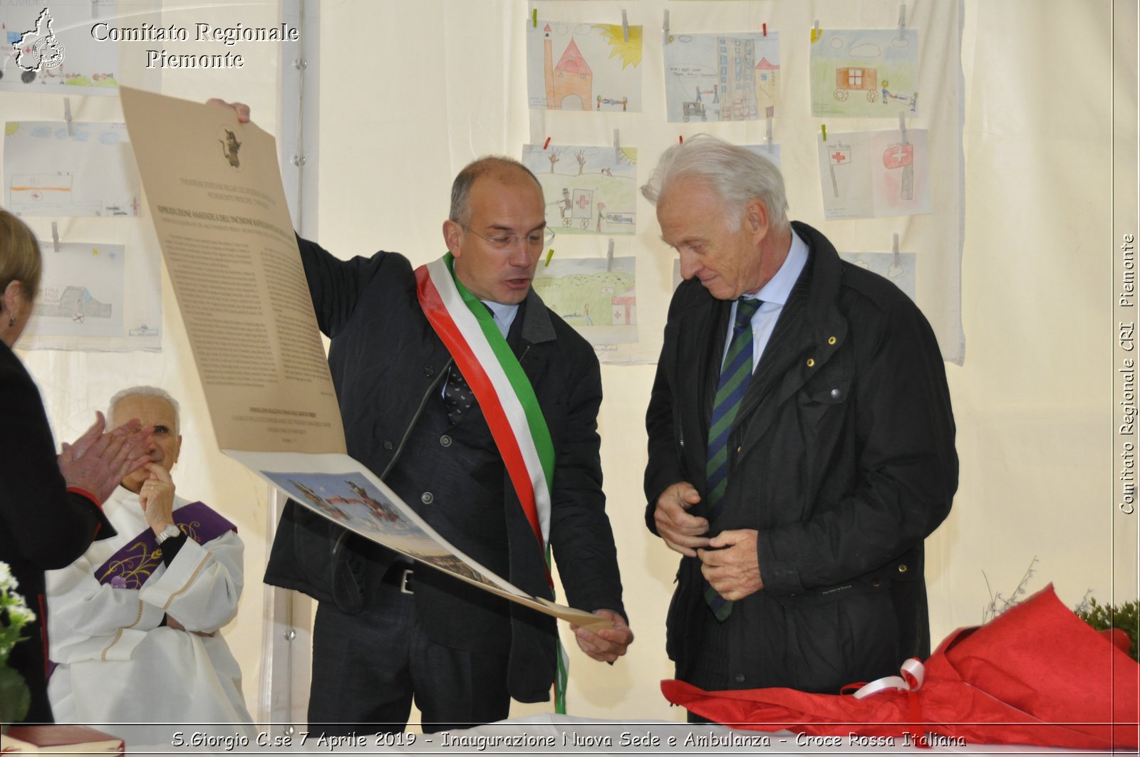 S.Giorgio C.se 7 Aprile 2019 - Inaugurazione Nuova Sede e Ambulanza - Croce Rossa Italiana - Comitato Regionale del Piemonte