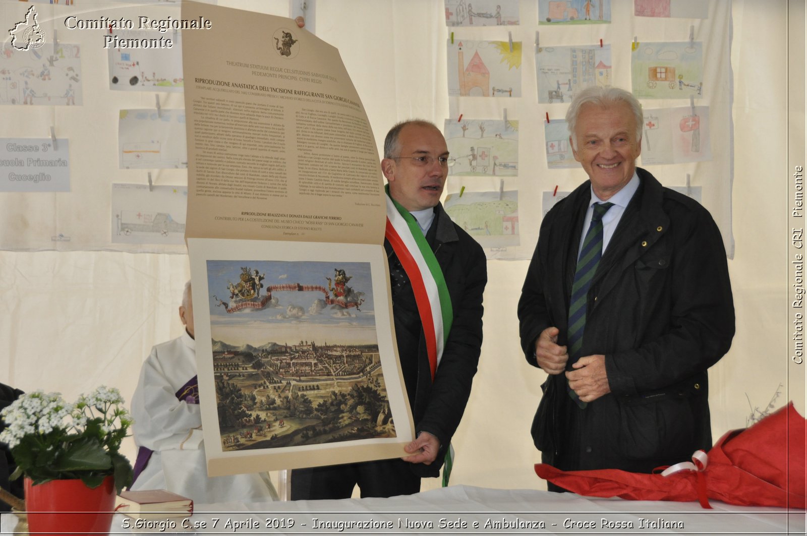 S.Giorgio C.se 7 Aprile 2019 - Inaugurazione Nuova Sede e Ambulanza - Croce Rossa Italiana - Comitato Regionale del Piemonte