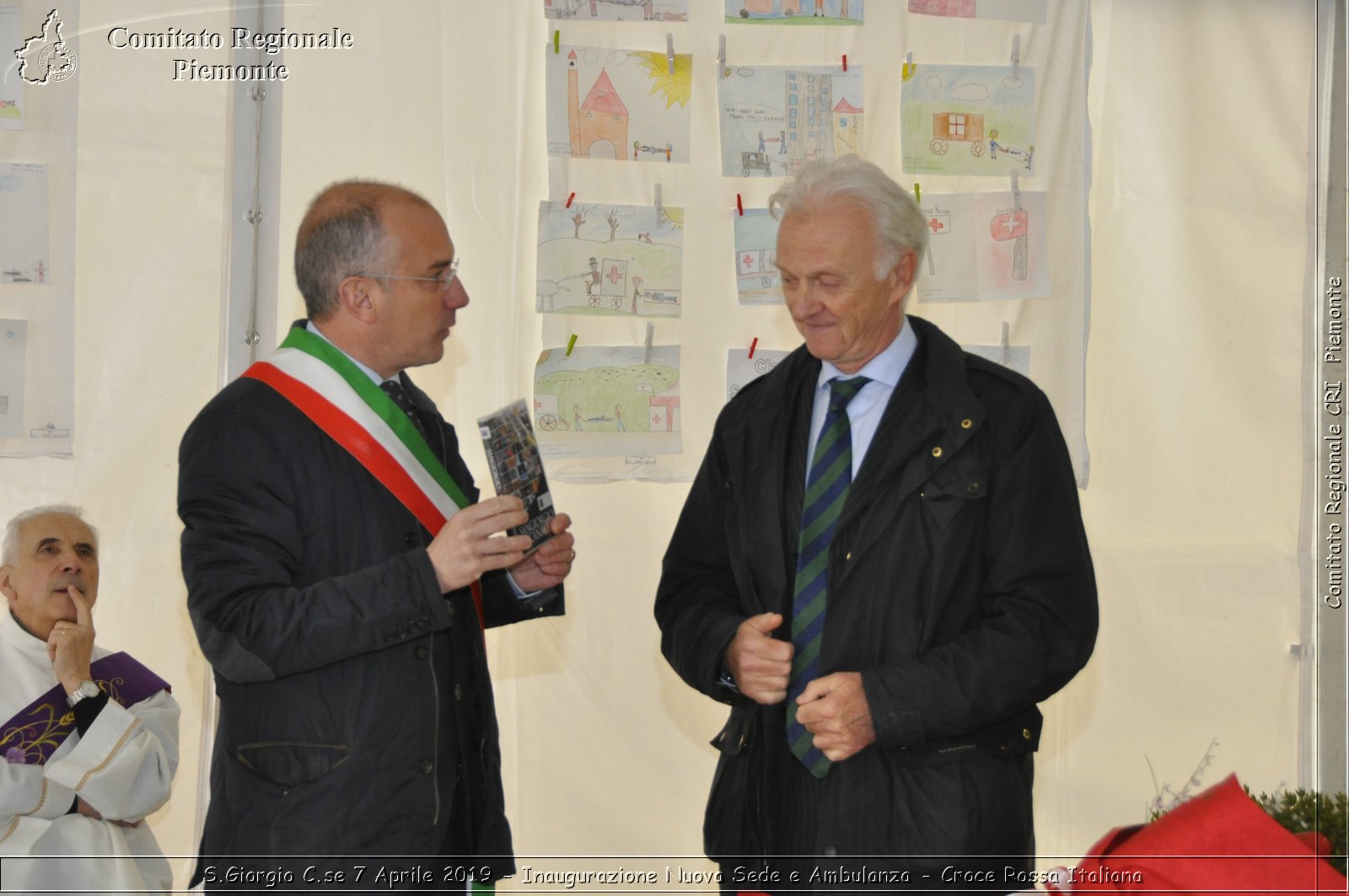 S.Giorgio C.se 7 Aprile 2019 - Inaugurazione Nuova Sede e Ambulanza - Croce Rossa Italiana - Comitato Regionale del Piemonte