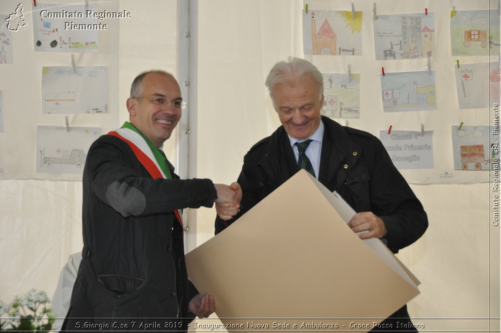 S.Giorgio C.se 7 Aprile 2019 - Inaugurazione Nuova Sede e Ambulanza - Croce Rossa Italiana - Comitato Regionale del Piemonte