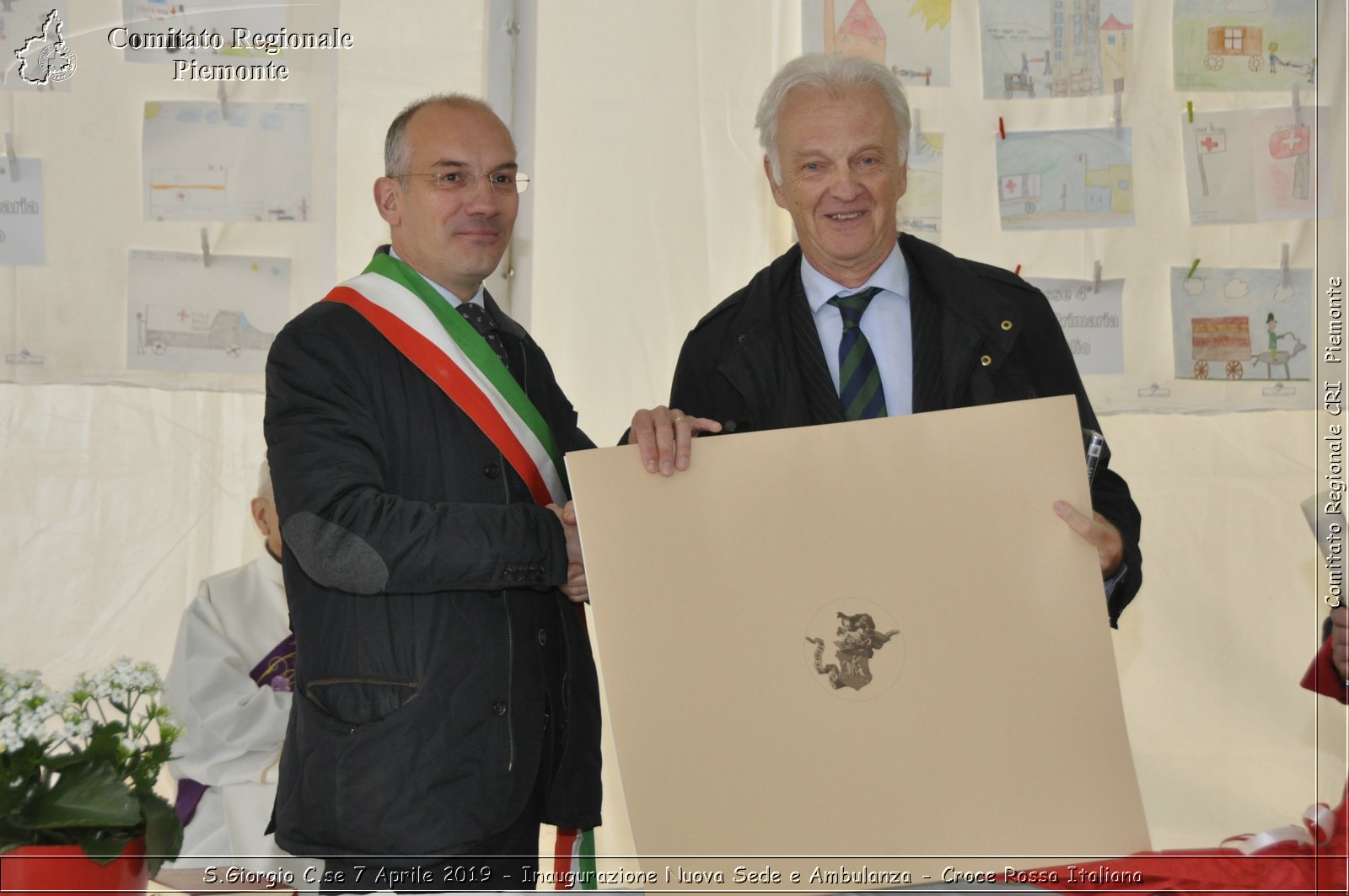 S.Giorgio C.se 7 Aprile 2019 - Inaugurazione Nuova Sede e Ambulanza - Croce Rossa Italiana - Comitato Regionale del Piemonte