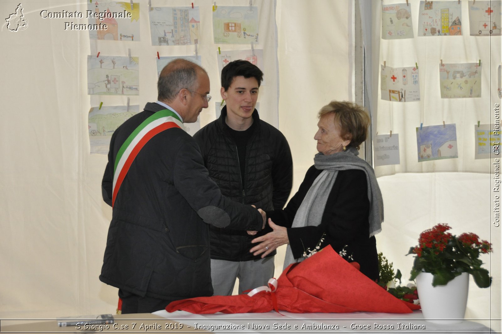 S.Giorgio C.se 7 Aprile 2019 - Inaugurazione Nuova Sede e Ambulanza - Croce Rossa Italiana - Comitato Regionale del Piemonte