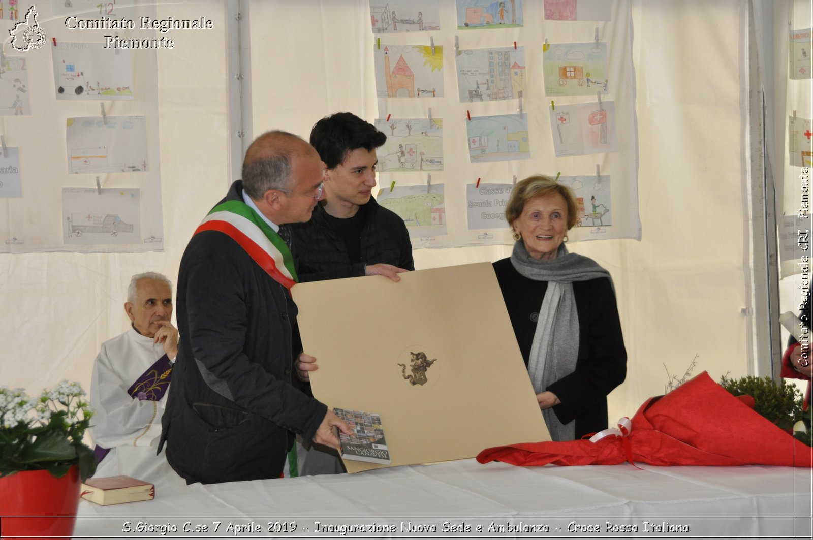 S.Giorgio C.se 7 Aprile 2019 - Inaugurazione Nuova Sede e Ambulanza - Croce Rossa Italiana - Comitato Regionale del Piemonte