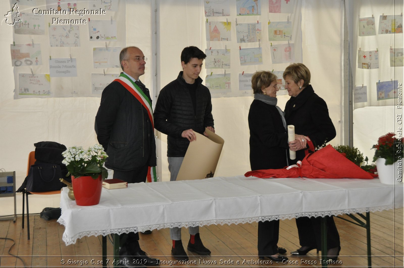 S.Giorgio C.se 7 Aprile 2019 - Inaugurazione Nuova Sede e Ambulanza - Croce Rossa Italiana - Comitato Regionale del Piemonte