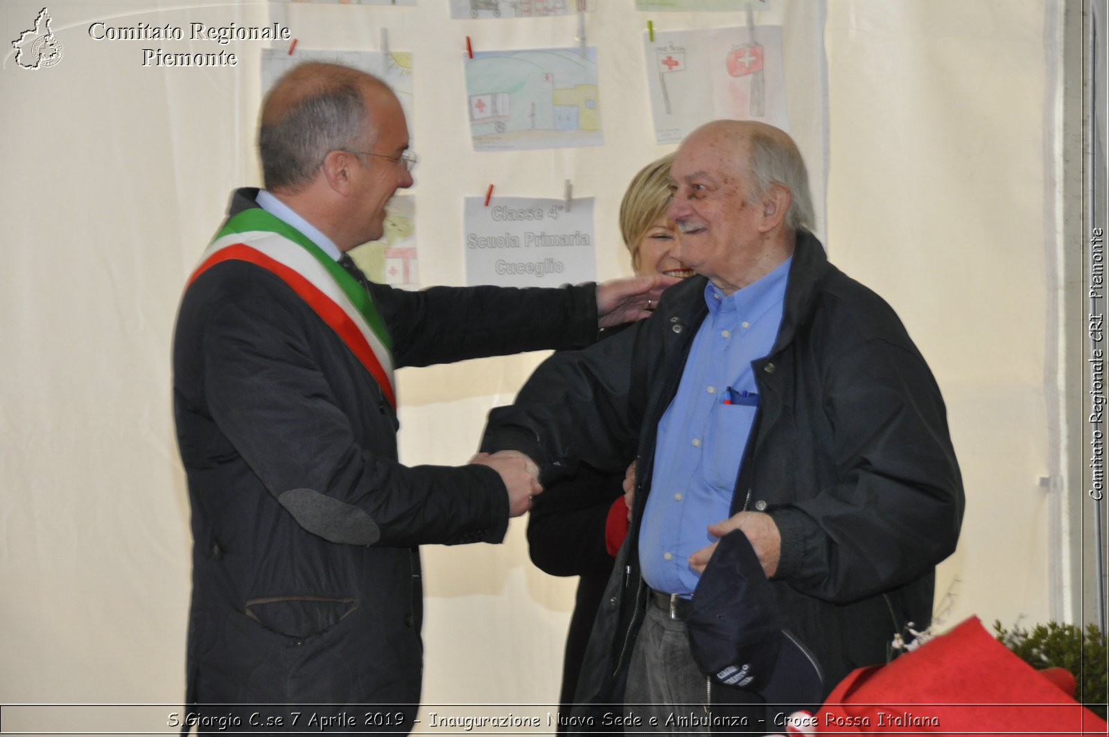 S.Giorgio C.se 7 Aprile 2019 - Inaugurazione Nuova Sede e Ambulanza - Croce Rossa Italiana - Comitato Regionale del Piemonte