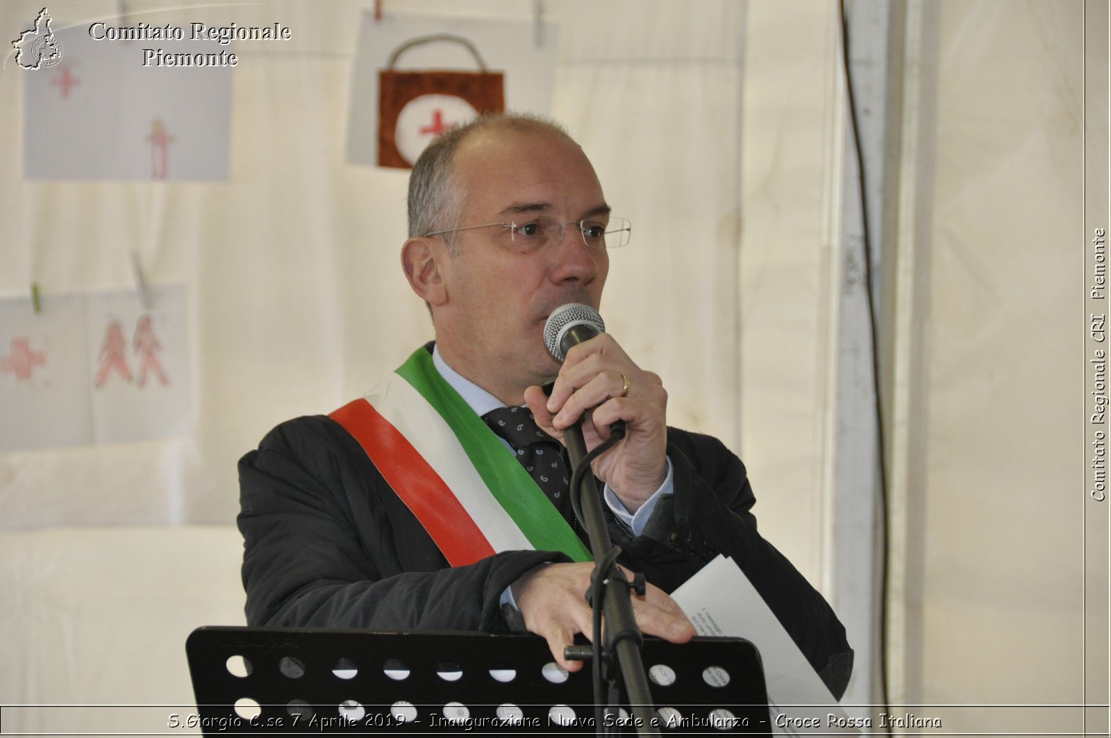 S.Giorgio C.se 7 Aprile 2019 - Inaugurazione Nuova Sede e Ambulanza - Croce Rossa Italiana - Comitato Regionale del Piemonte