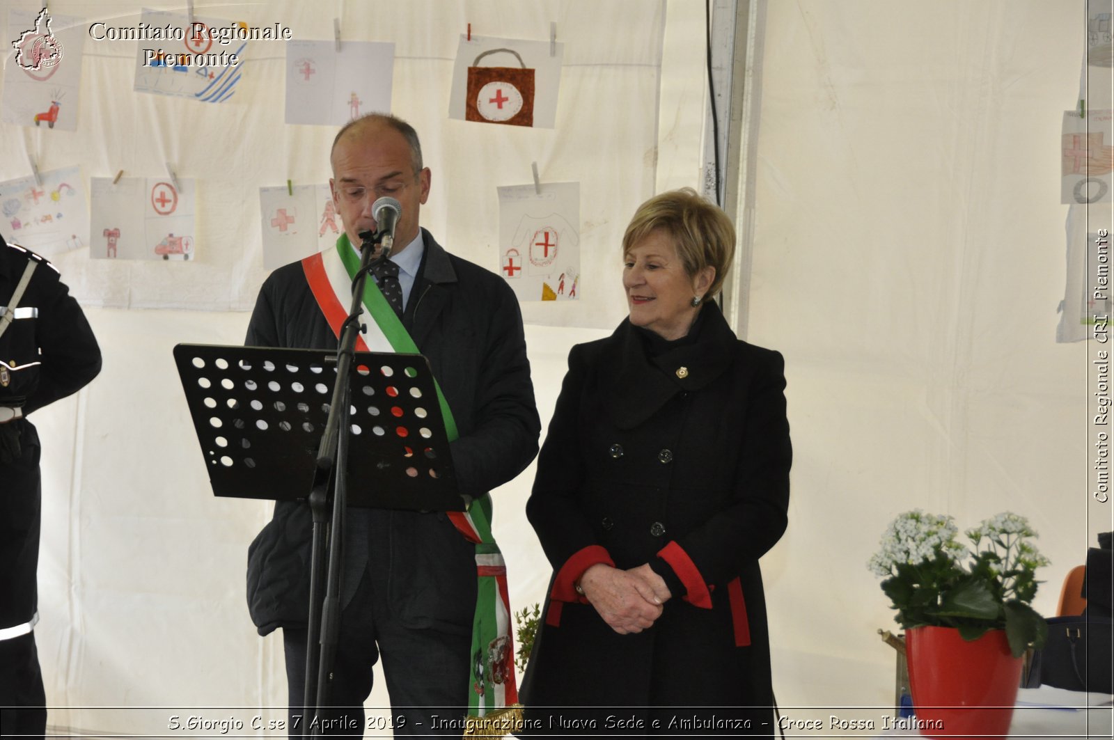 S.Giorgio C.se 7 Aprile 2019 - Inaugurazione Nuova Sede e Ambulanza - Croce Rossa Italiana - Comitato Regionale del Piemonte