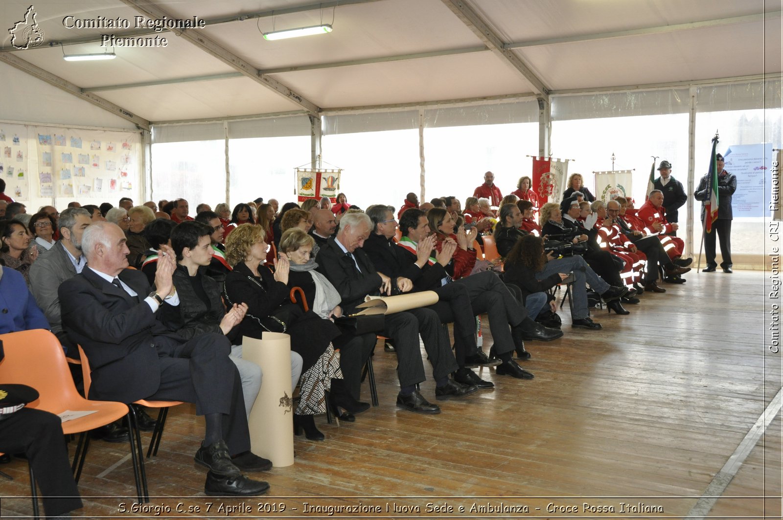 S.Giorgio C.se 7 Aprile 2019 - Inaugurazione Nuova Sede e Ambulanza - Croce Rossa Italiana - Comitato Regionale del Piemonte