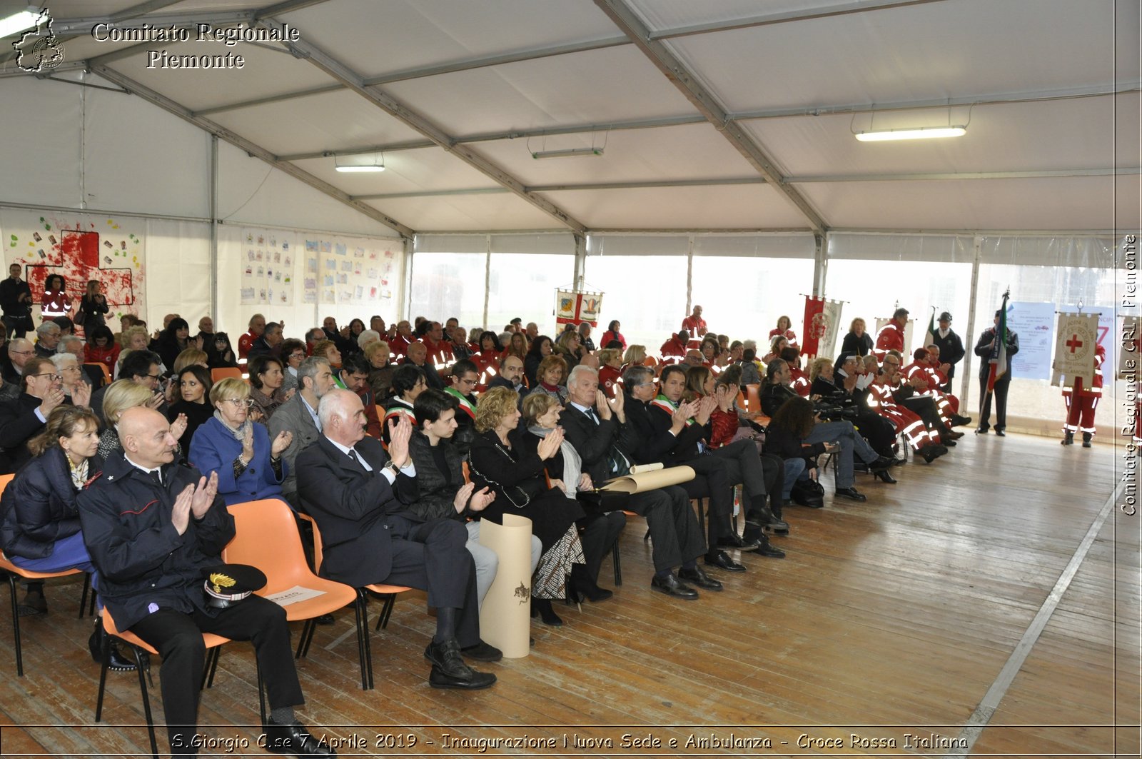 S.Giorgio C.se 7 Aprile 2019 - Inaugurazione Nuova Sede e Ambulanza - Croce Rossa Italiana - Comitato Regionale del Piemonte