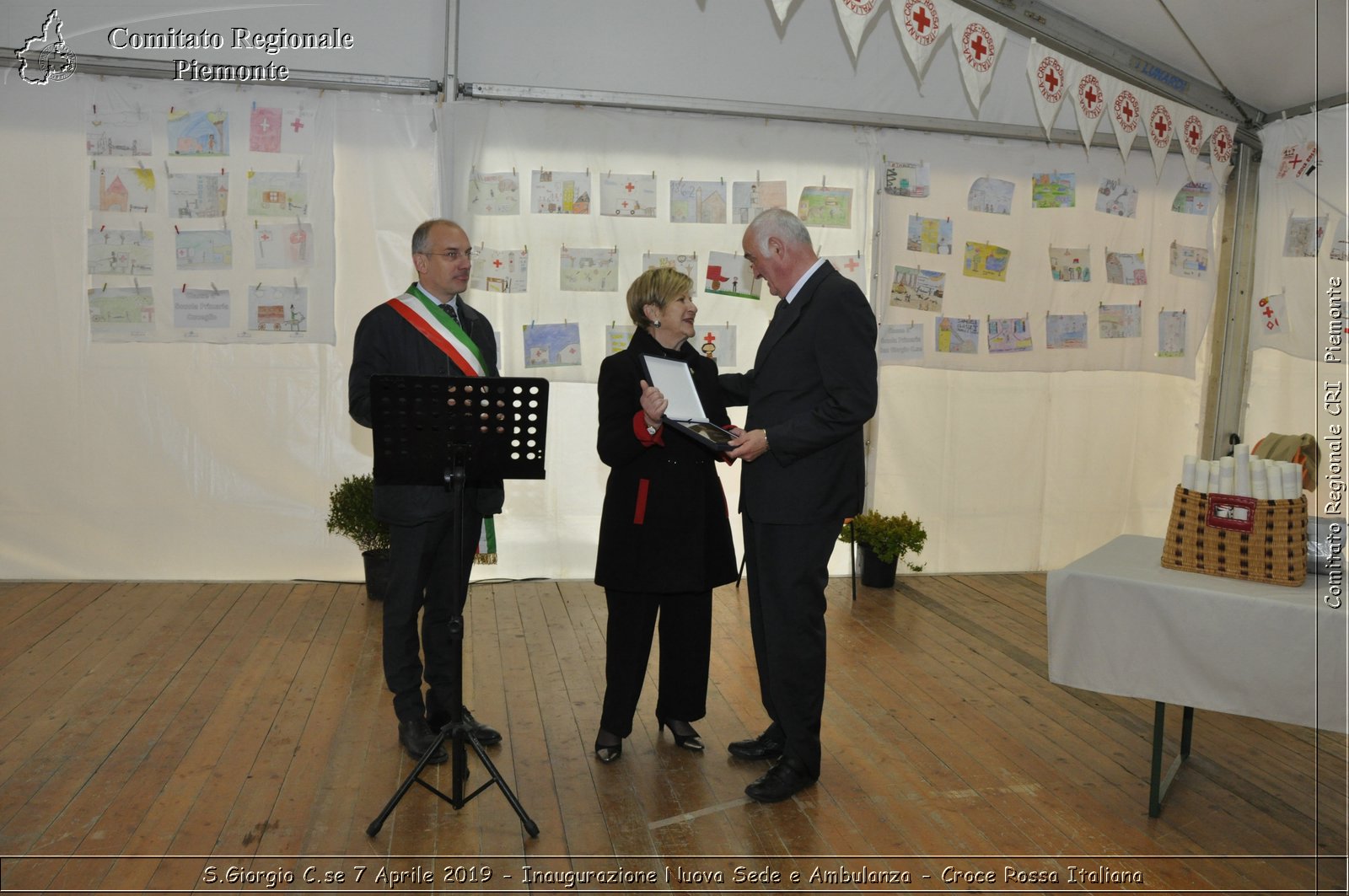 S.Giorgio C.se 7 Aprile 2019 - Inaugurazione Nuova Sede e Ambulanza - Croce Rossa Italiana - Comitato Regionale del Piemonte