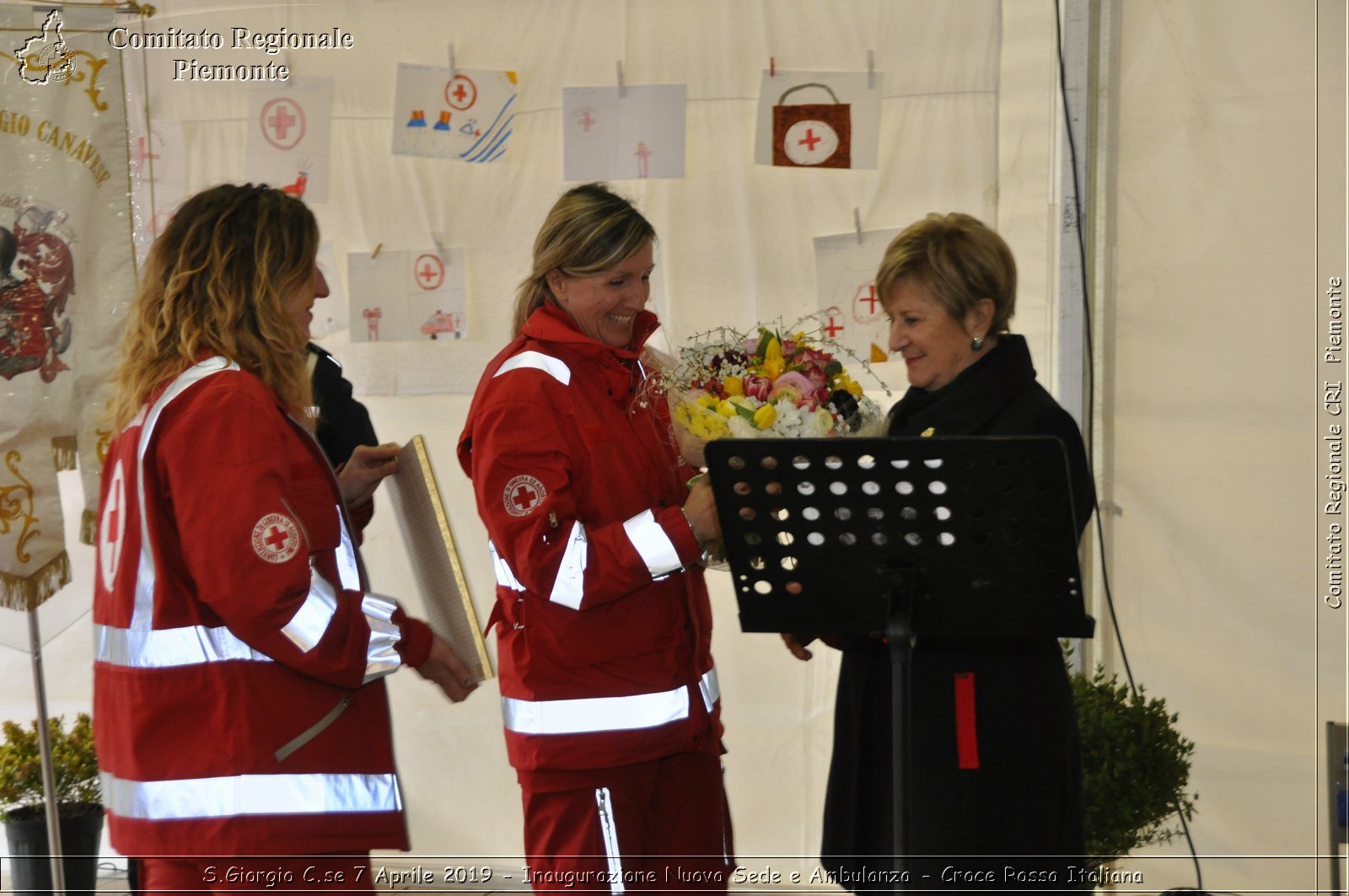 S.Giorgio C.se 7 Aprile 2019 - Inaugurazione Nuova Sede e Ambulanza - Croce Rossa Italiana - Comitato Regionale del Piemonte