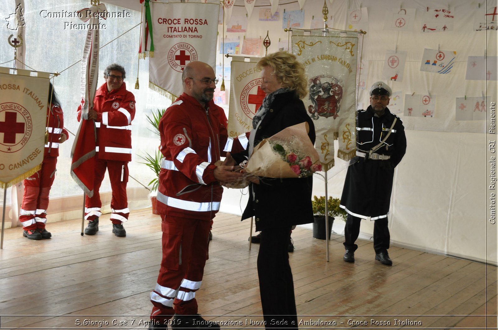 S.Giorgio C.se 7 Aprile 2019 - Inaugurazione Nuova Sede e Ambulanza - Croce Rossa Italiana - Comitato Regionale del Piemonte