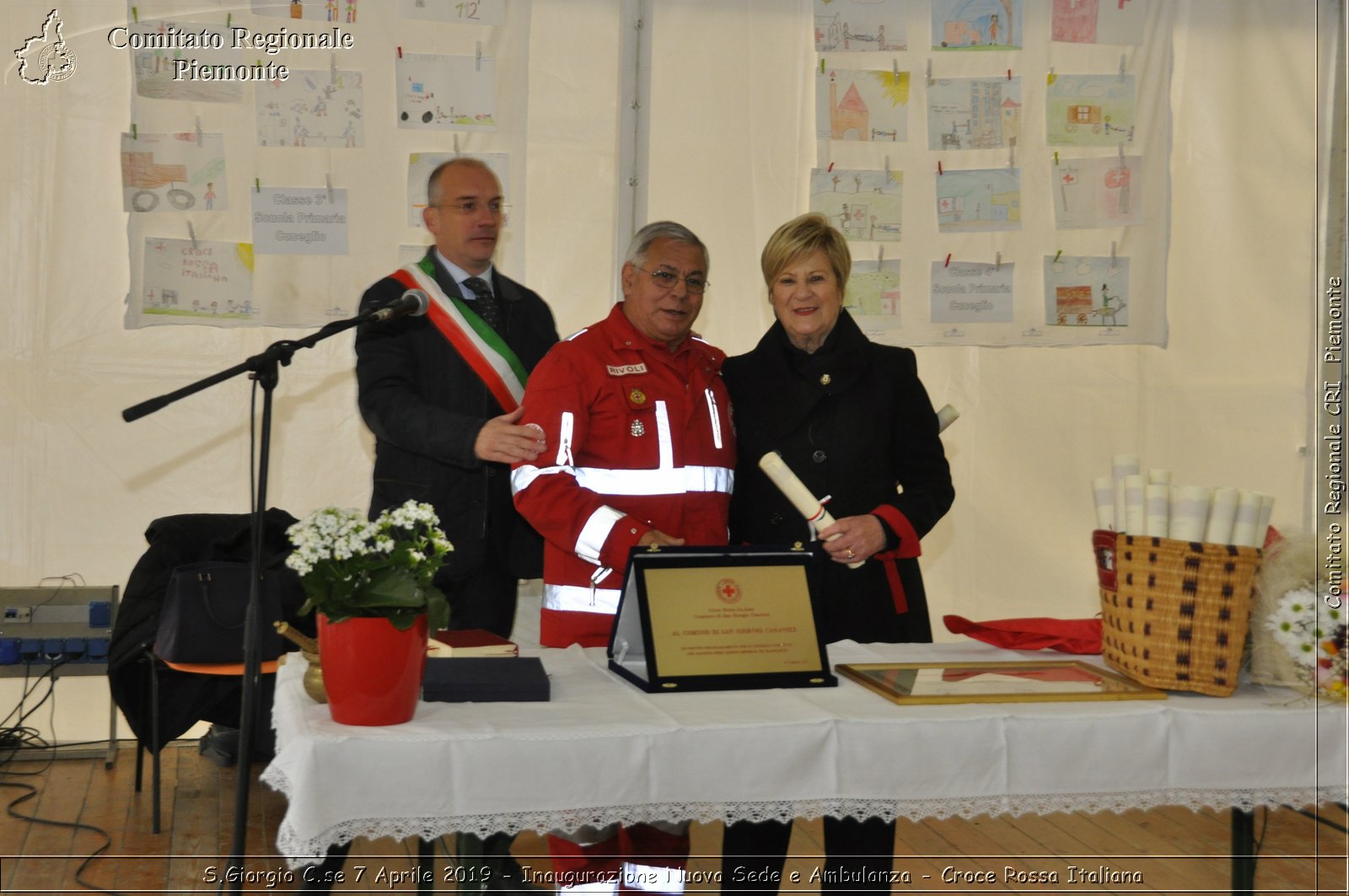 S.Giorgio C.se 7 Aprile 2019 - Inaugurazione Nuova Sede e Ambulanza - Croce Rossa Italiana - Comitato Regionale del Piemonte