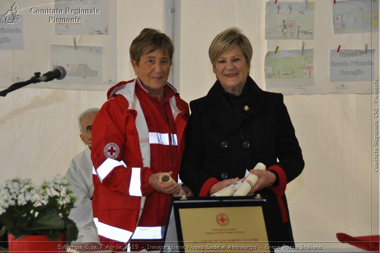 S.Giorgio C.se 7 Aprile 2019 - Inaugurazione Nuova Sede e Ambulanza - Croce Rossa Italiana - Comitato Regionale del Piemonte