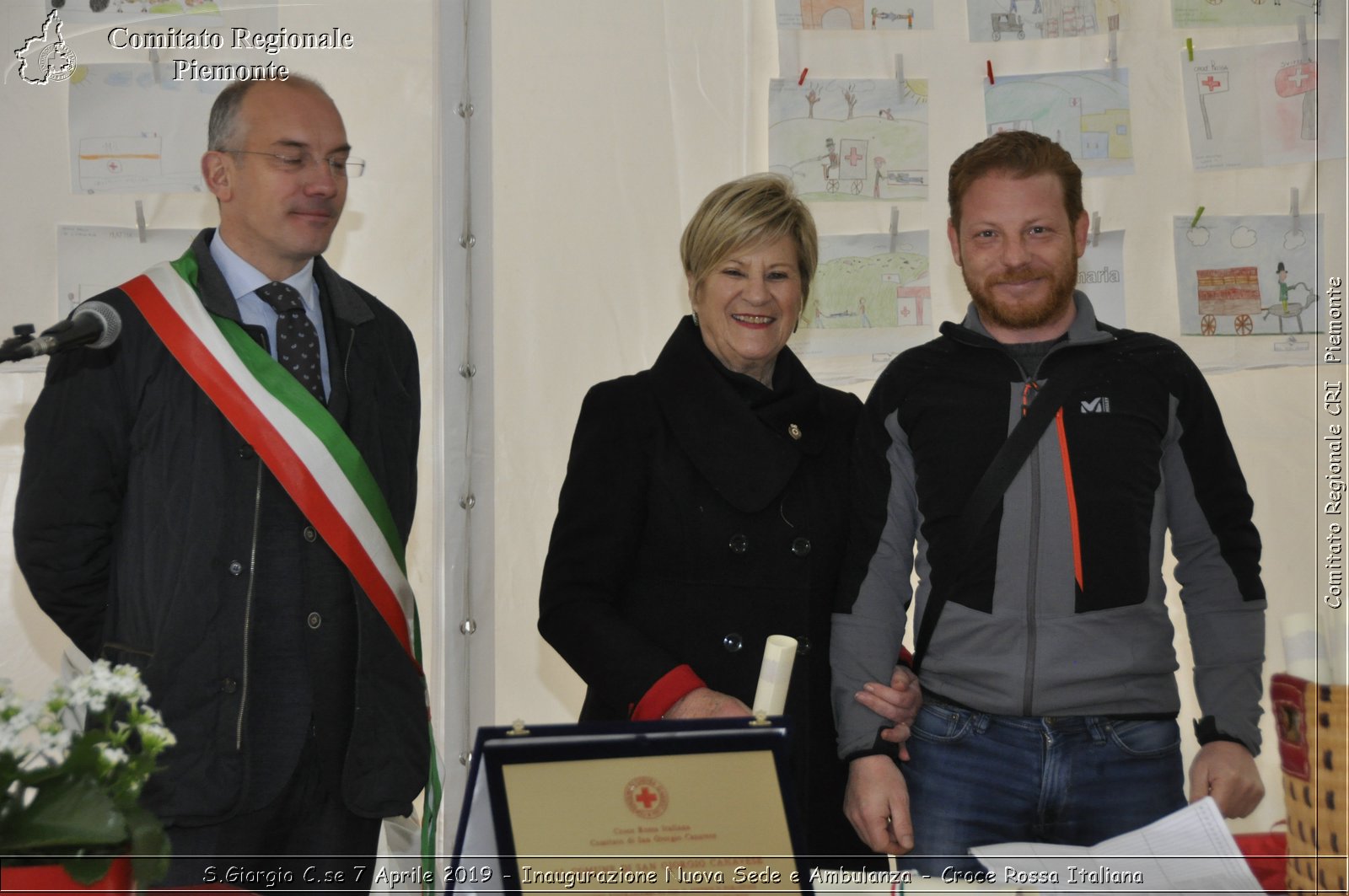 S.Giorgio C.se 7 Aprile 2019 - Inaugurazione Nuova Sede e Ambulanza - Croce Rossa Italiana - Comitato Regionale del Piemonte