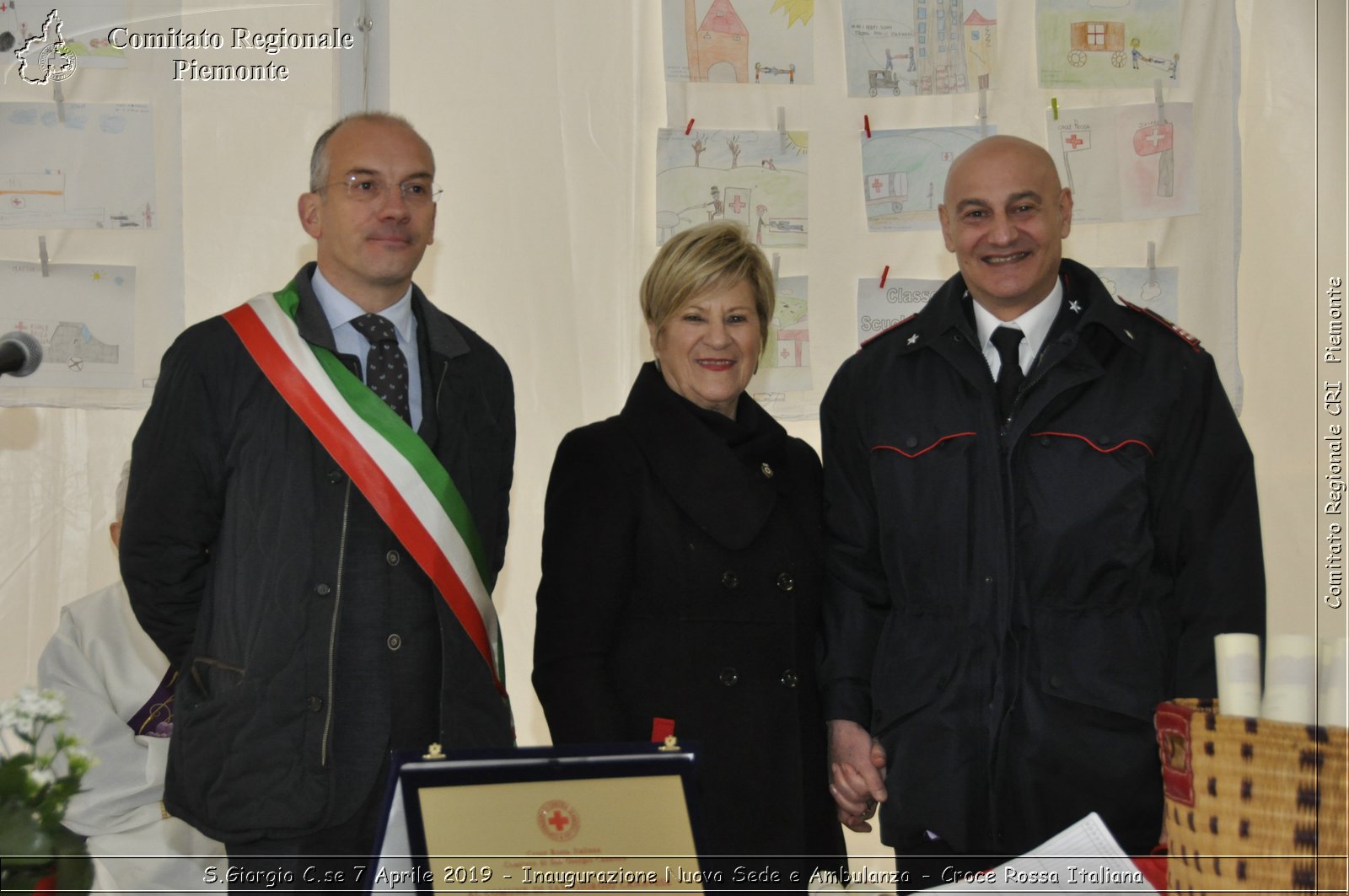 S.Giorgio C.se 7 Aprile 2019 - Inaugurazione Nuova Sede e Ambulanza - Croce Rossa Italiana - Comitato Regionale del Piemonte