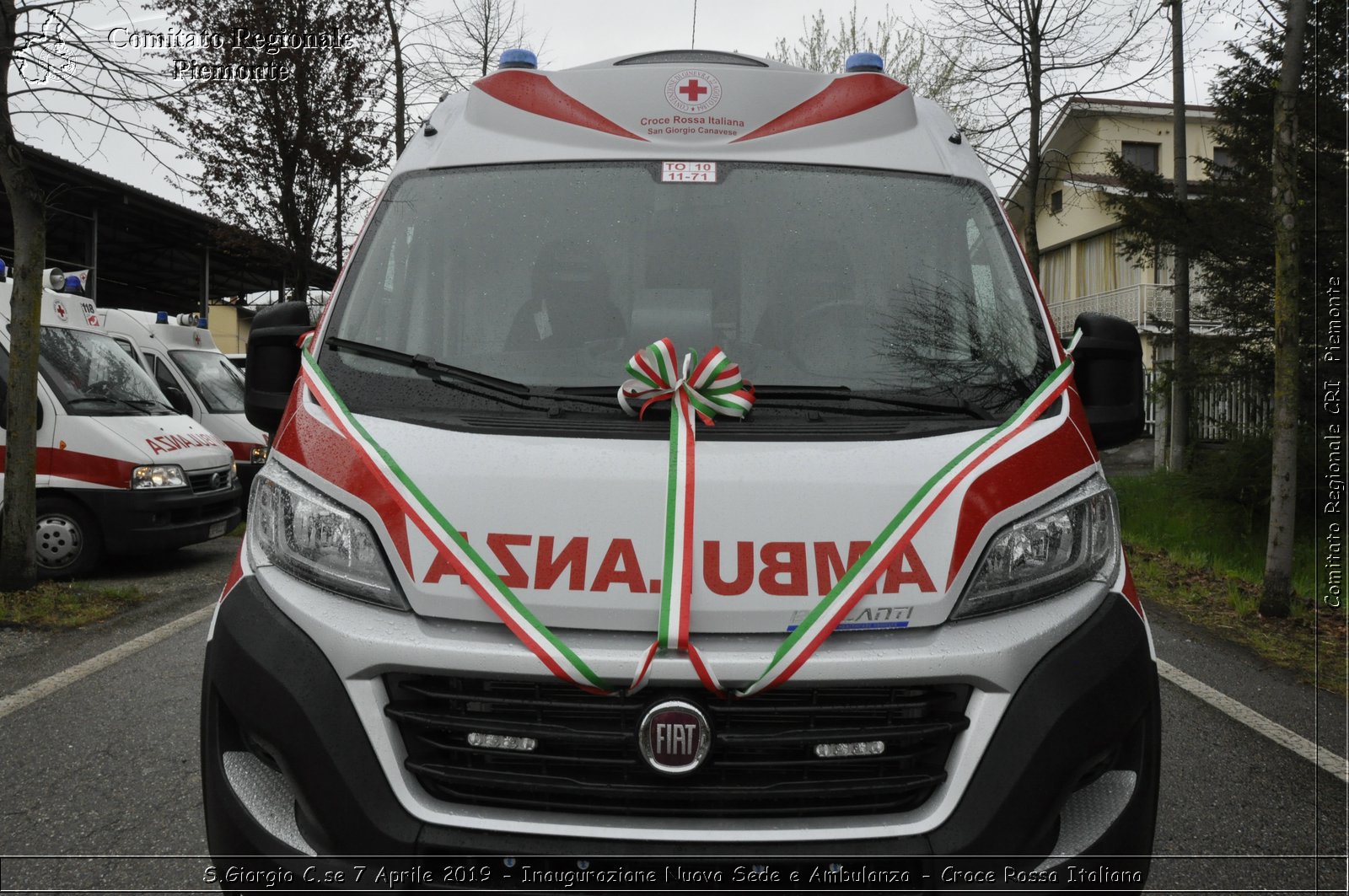 S.Giorgio C.se 7 Aprile 2019 - Inaugurazione Nuova Sede e Ambulanza - Croce Rossa Italiana - Comitato Regionale del Piemonte