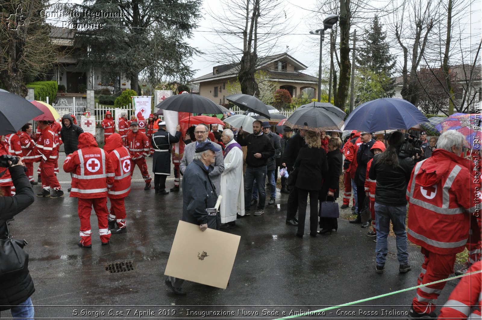 S.Giorgio C.se 7 Aprile 2019 - Inaugurazione Nuova Sede e Ambulanza - Croce Rossa Italiana - Comitato Regionale del Piemonte