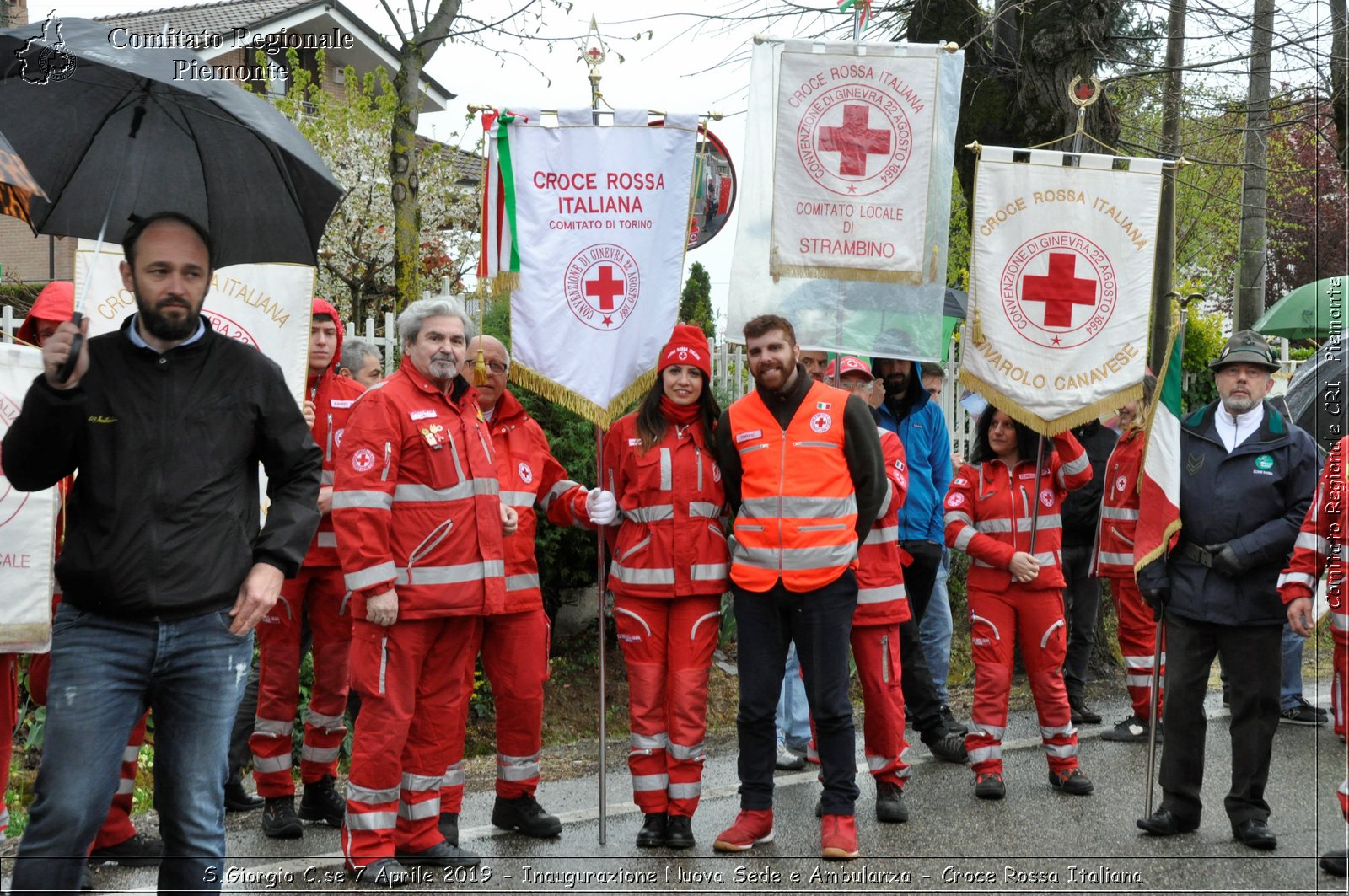 S.Giorgio C.se 7 Aprile 2019 - Inaugurazione Nuova Sede e Ambulanza - Croce Rossa Italiana - Comitato Regionale del Piemonte