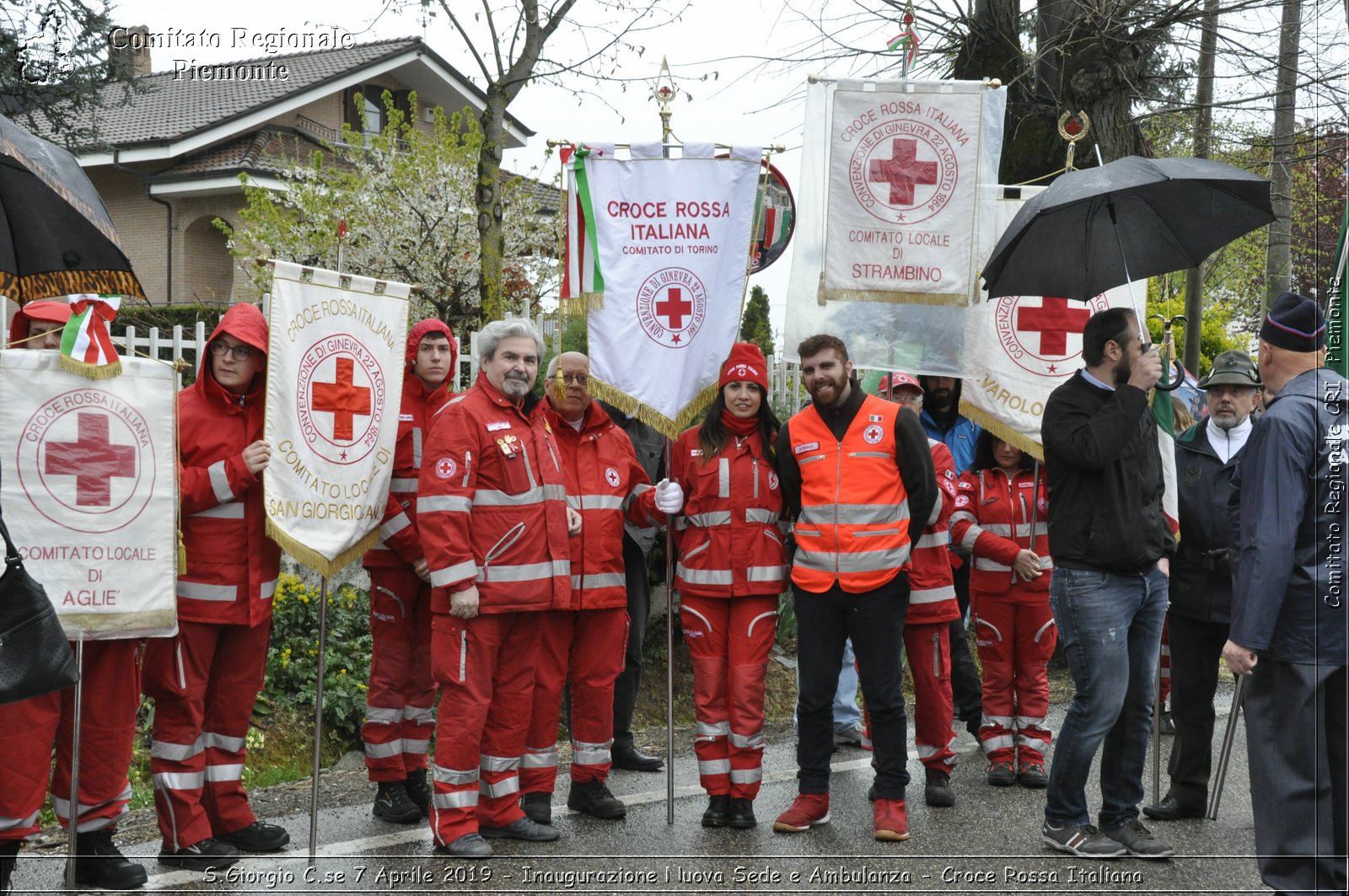 S.Giorgio C.se 7 Aprile 2019 - Inaugurazione Nuova Sede e Ambulanza - Croce Rossa Italiana - Comitato Regionale del Piemonte