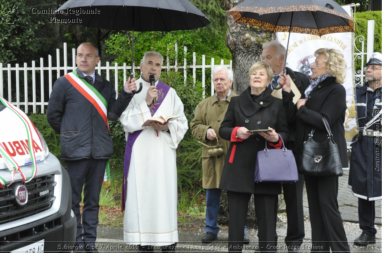 S.Giorgio C.se 7 Aprile 2019 - Inaugurazione Nuova Sede e Ambulanza - Croce Rossa Italiana - Comitato Regionale del Piemonte