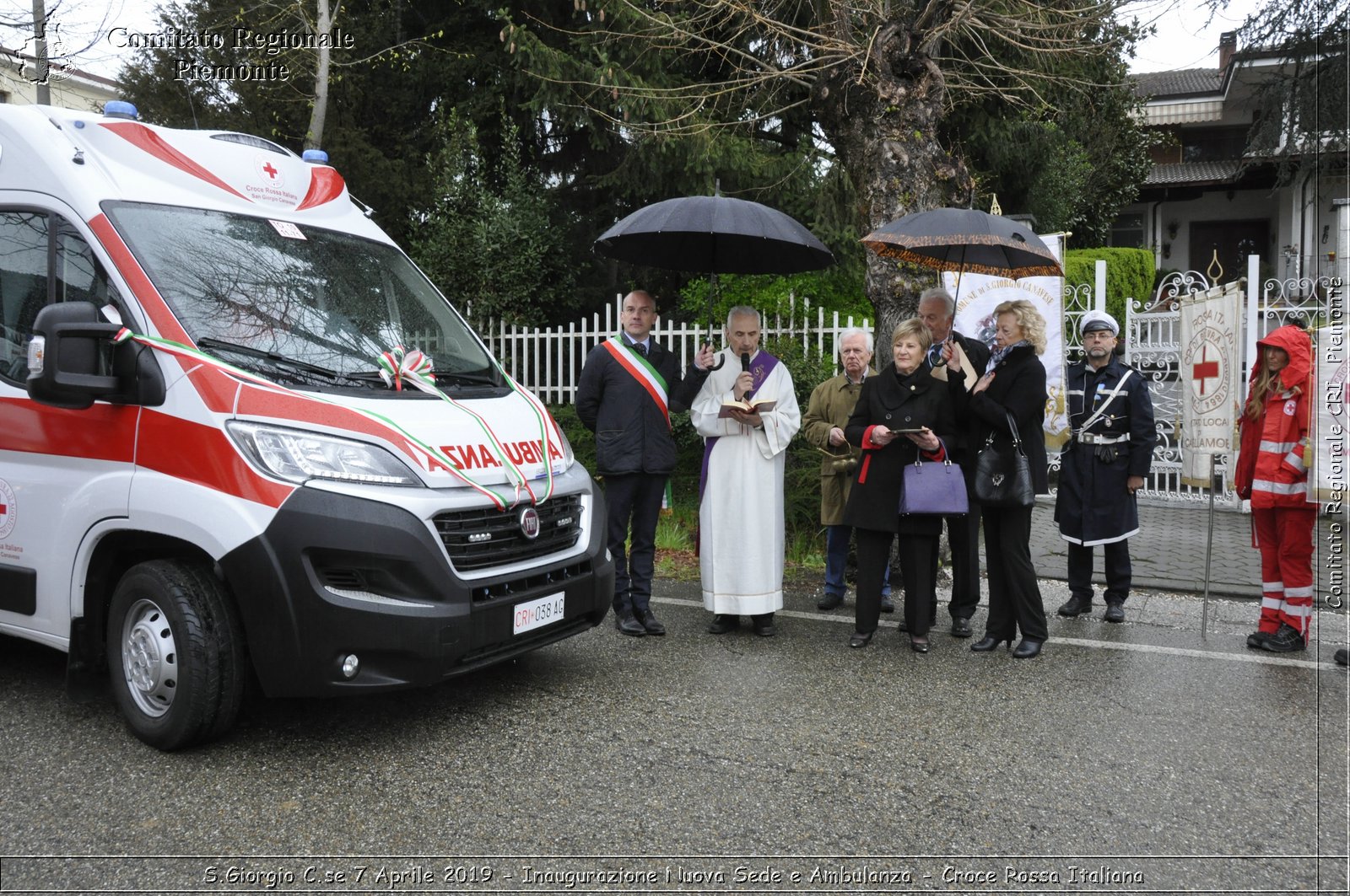 S.Giorgio C.se 7 Aprile 2019 - Inaugurazione Nuova Sede e Ambulanza - Croce Rossa Italiana - Comitato Regionale del Piemonte