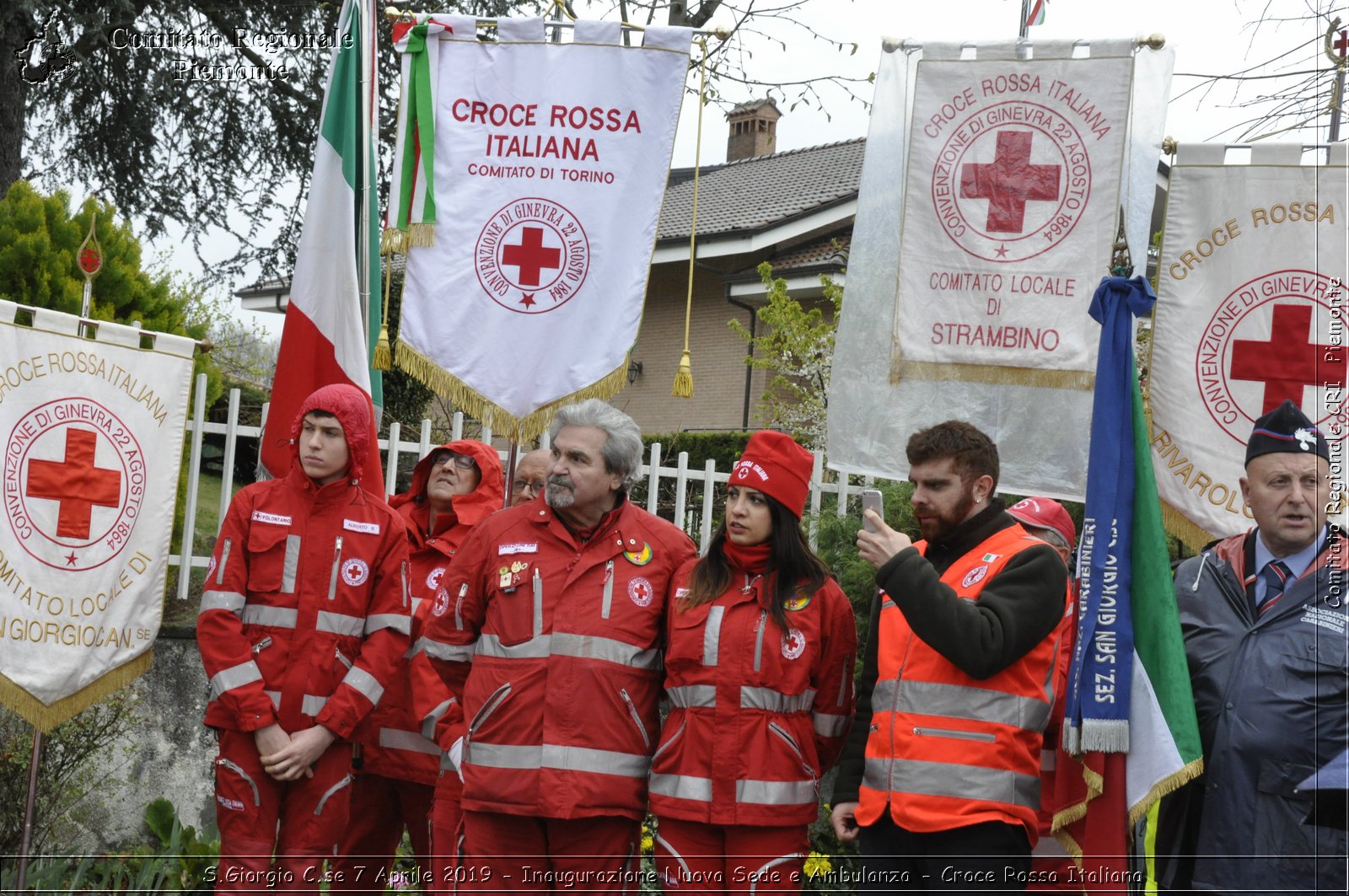 S.Giorgio C.se 7 Aprile 2019 - Inaugurazione Nuova Sede e Ambulanza - Croce Rossa Italiana - Comitato Regionale del Piemonte