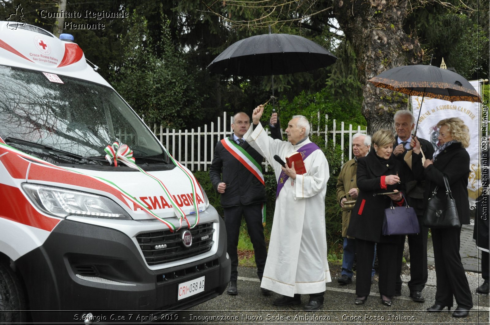 S.Giorgio C.se 7 Aprile 2019 - Inaugurazione Nuova Sede e Ambulanza - Croce Rossa Italiana - Comitato Regionale del Piemonte