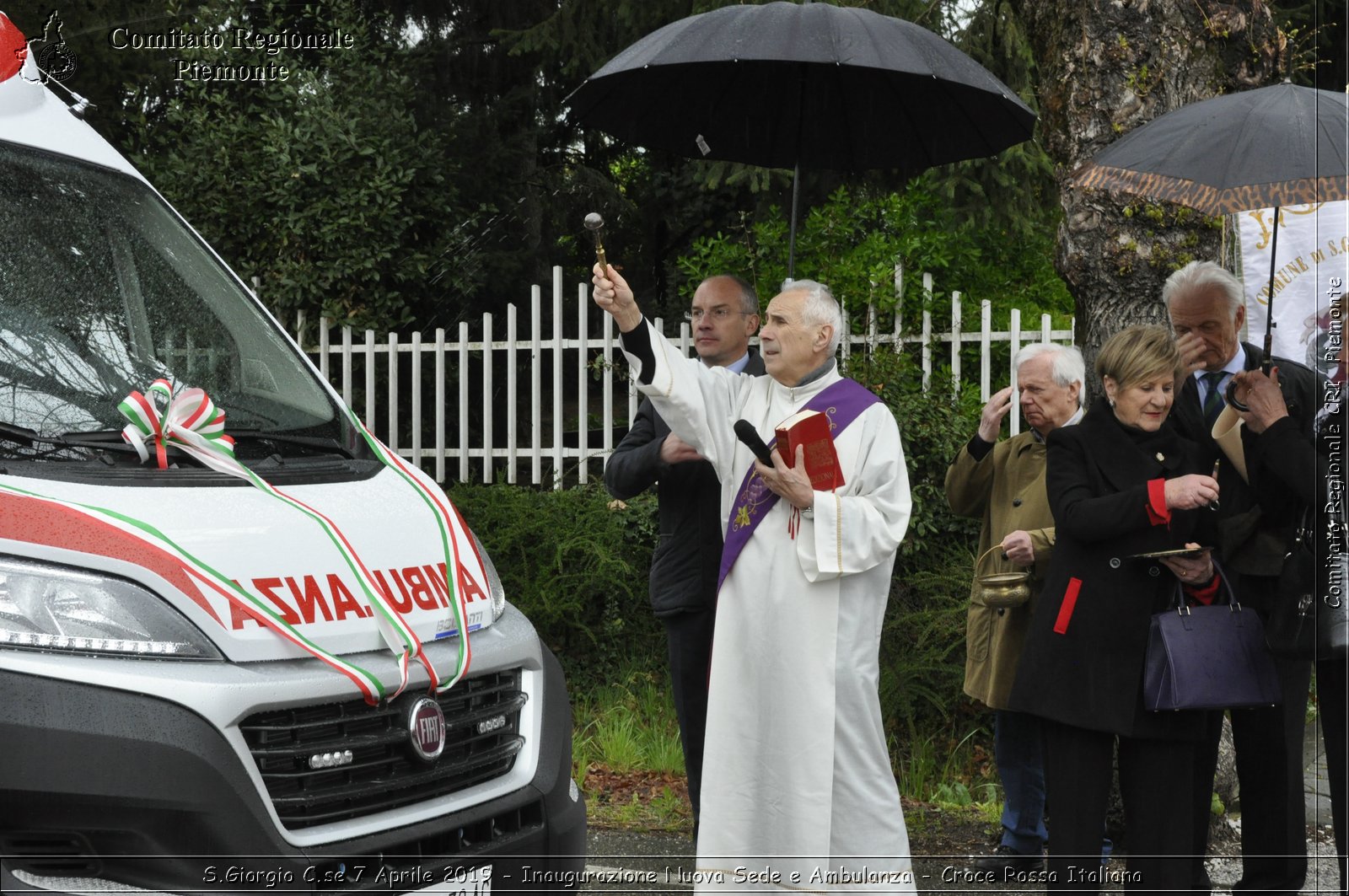 S.Giorgio C.se 7 Aprile 2019 - Inaugurazione Nuova Sede e Ambulanza - Croce Rossa Italiana - Comitato Regionale del Piemonte