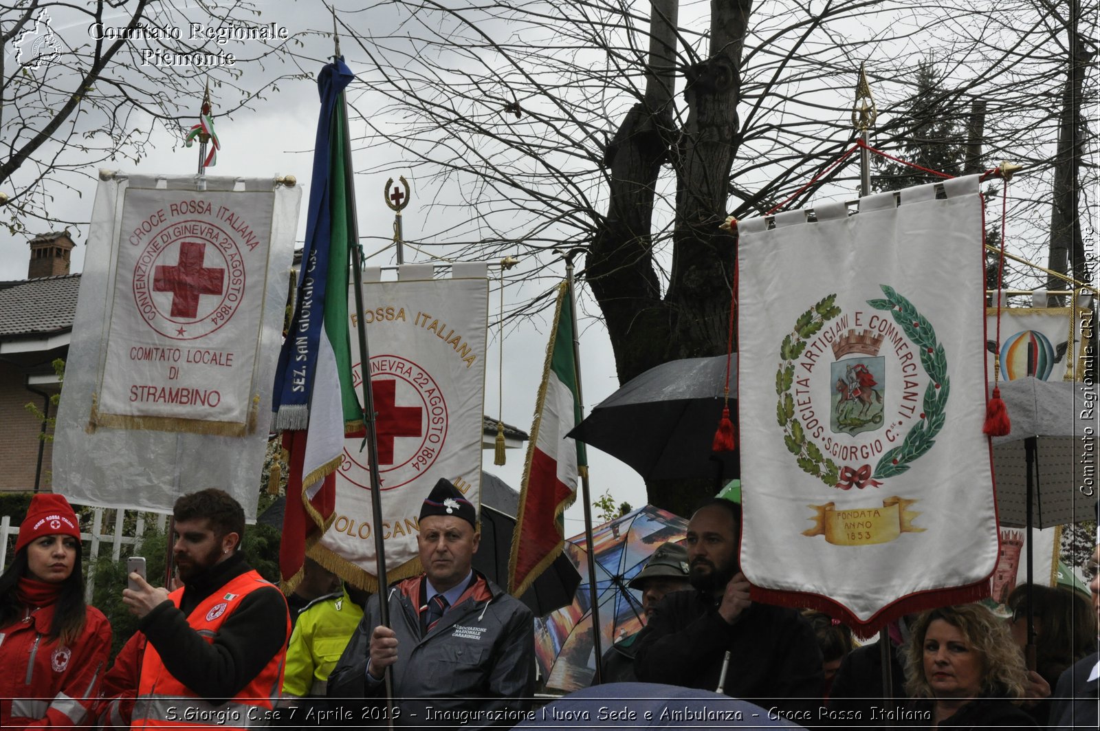 S.Giorgio C.se 7 Aprile 2019 - Inaugurazione Nuova Sede e Ambulanza - Croce Rossa Italiana - Comitato Regionale del Piemonte